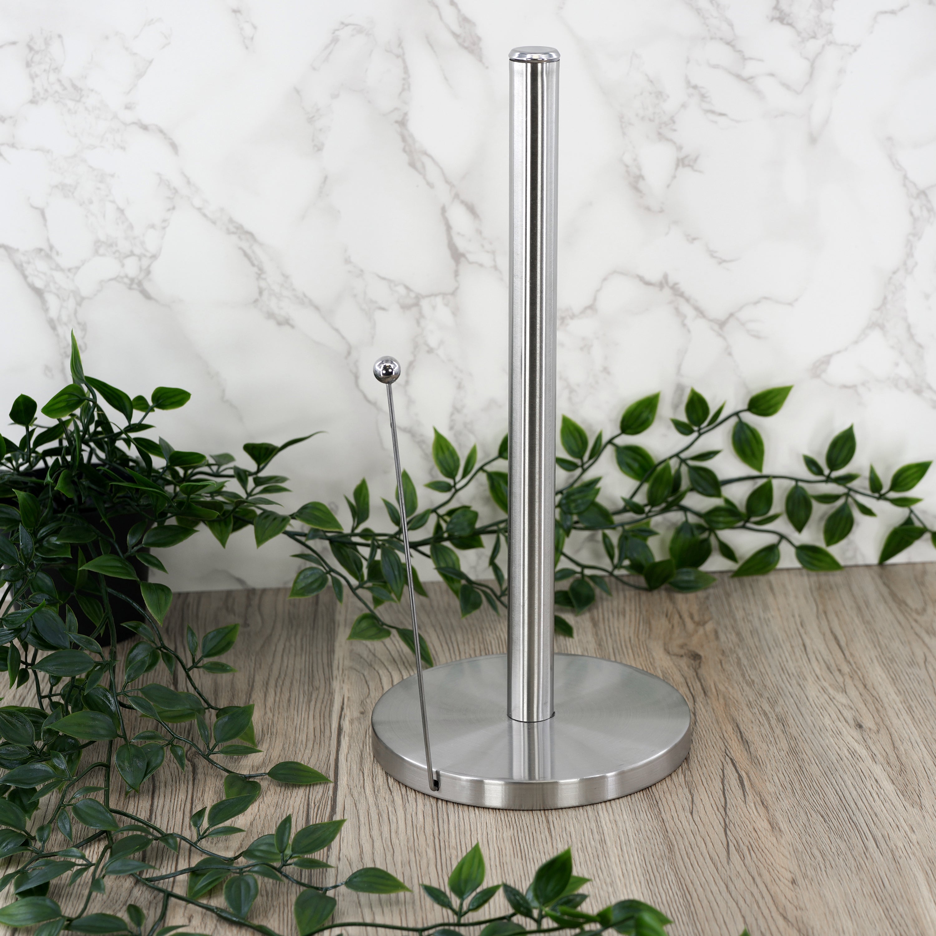 Stainless Steel Kitchen Roll Holder by Geezy - The Magic Toy Shop