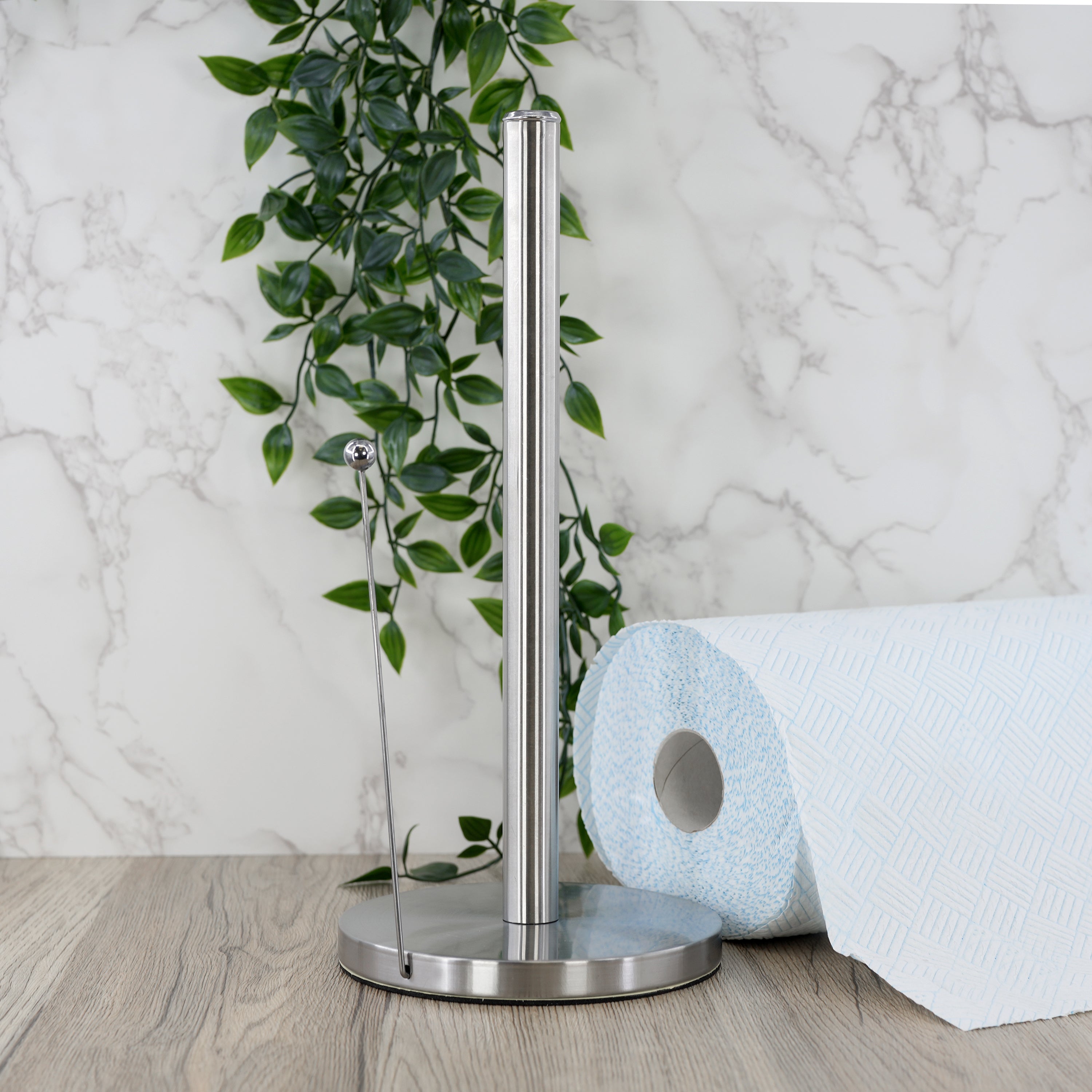 Stainless Steel Kitchen Roll Holder by Geezy - The Magic Toy Shop