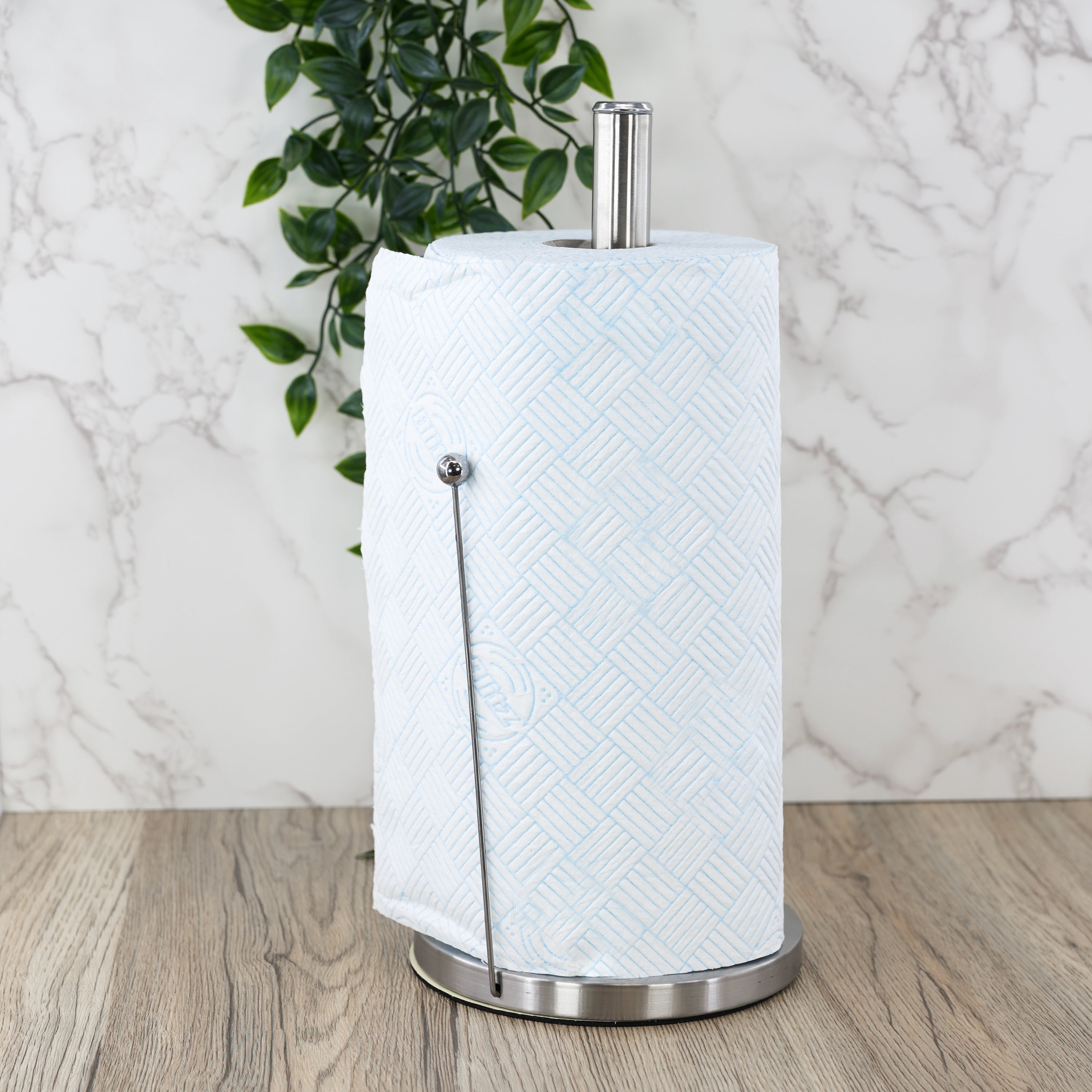 Stainless Steel Kitchen Roll Holder by Geezy - The Magic Toy Shop