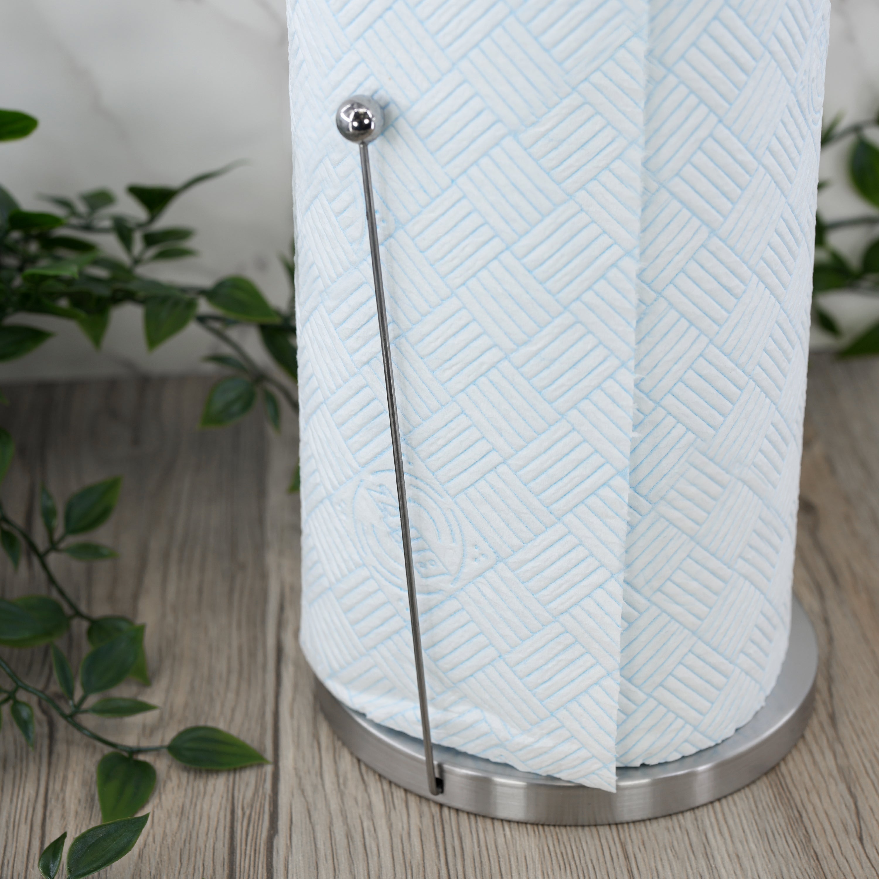 Stainless Steel Kitchen Roll Holder by Geezy - The Magic Toy Shop