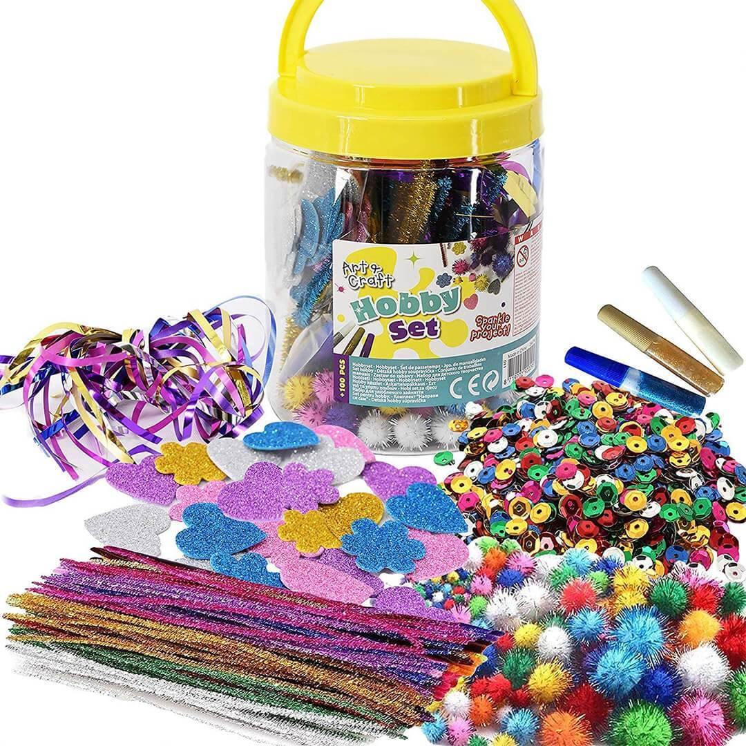 Kids Art & Craft Jar Art Set by The Magic Toy Shop - The Magic Toy Shop