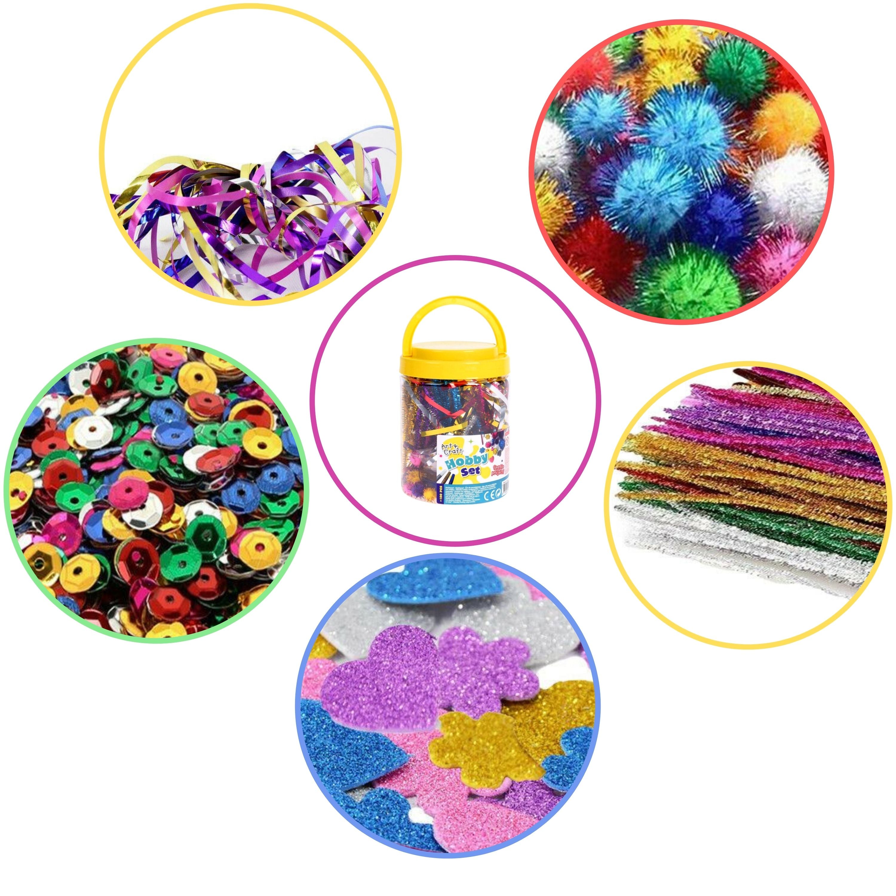 Kids Art & Craft Jar Art Set by The Magic Toy Shop - The Magic Toy Shop