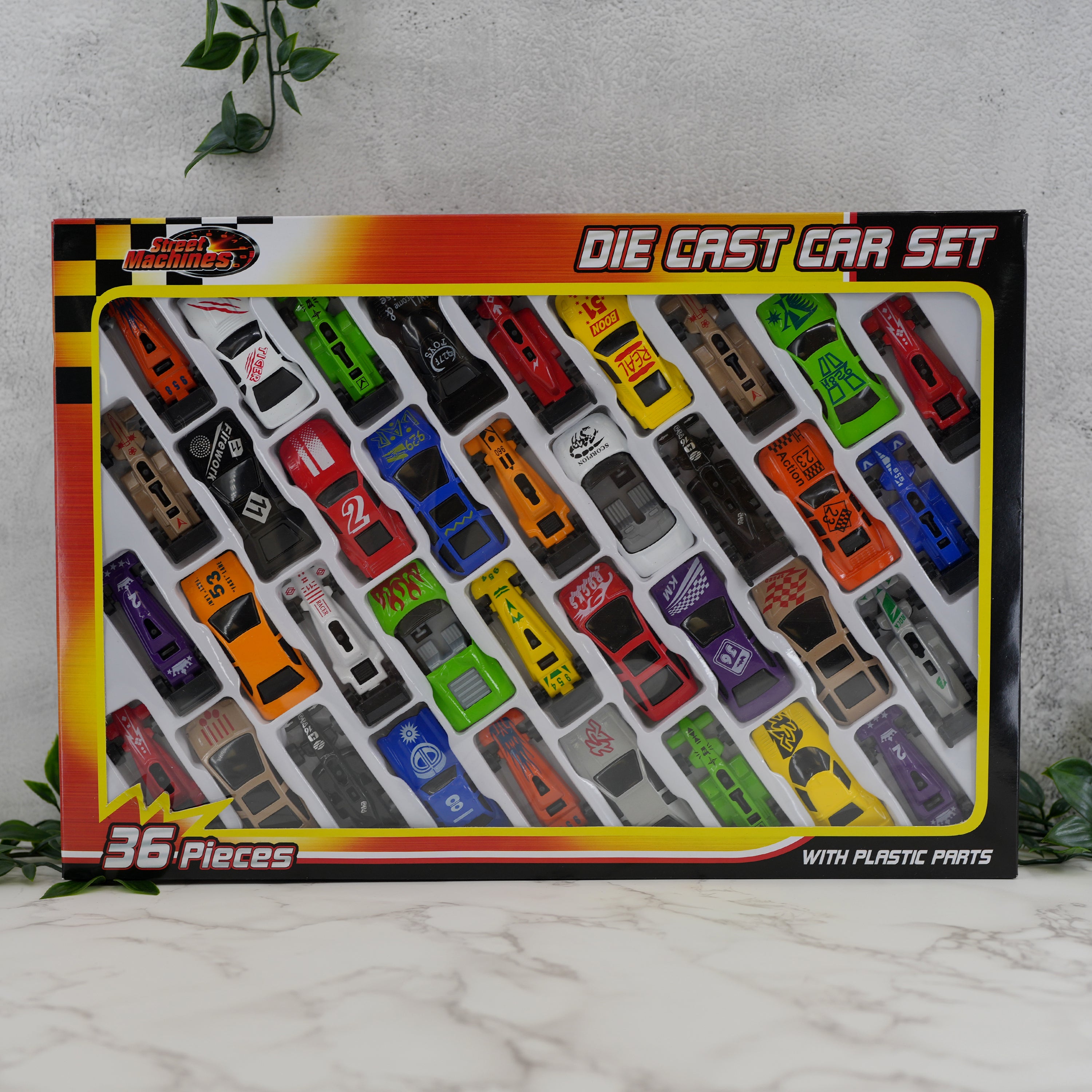 36 Pieces Die Cast Car Set by The Magic Toy Shop - The Magic Toy Shop