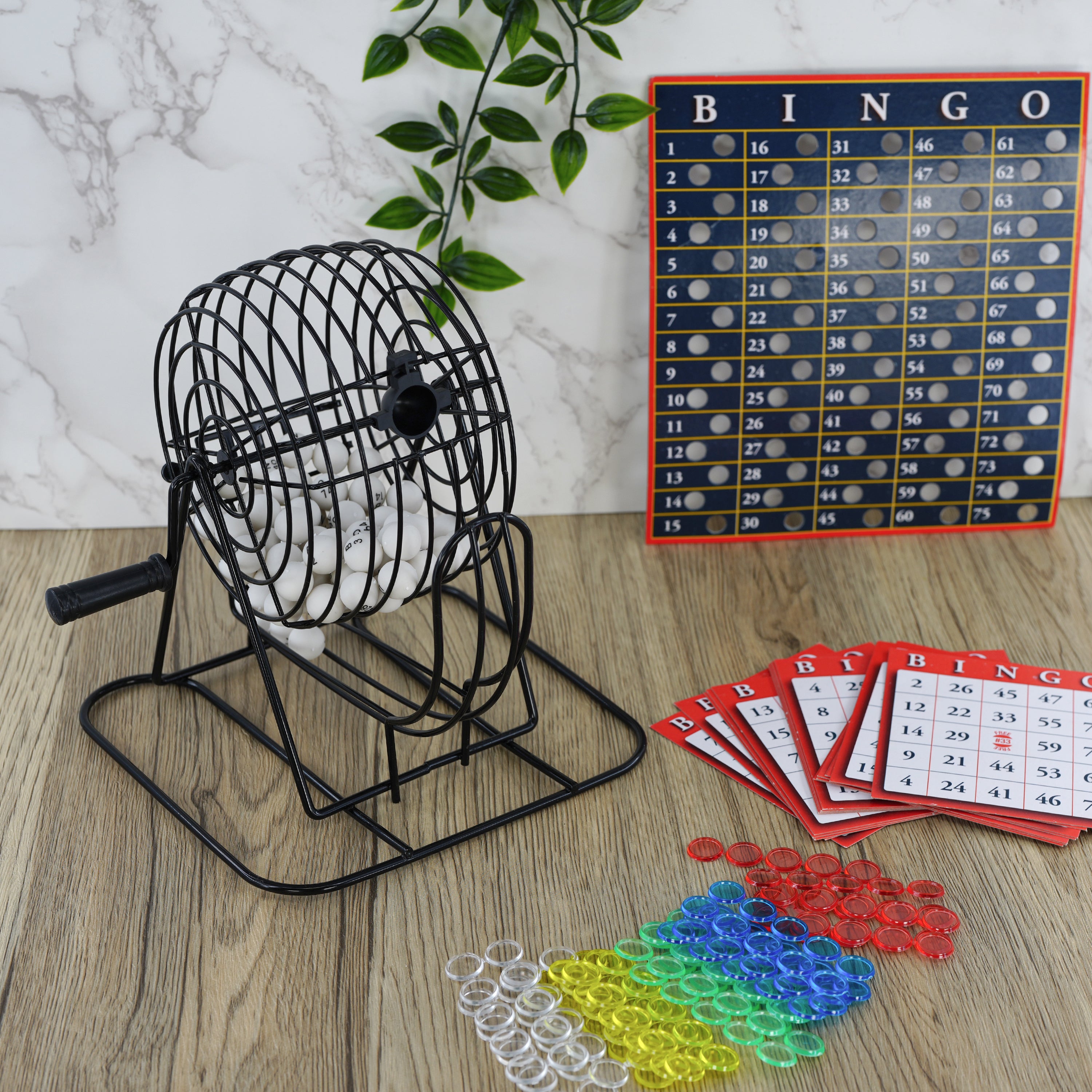 Bingo Lotto Set with Metal Cage by The Magic Toy Shop - The Magic Toy Shop