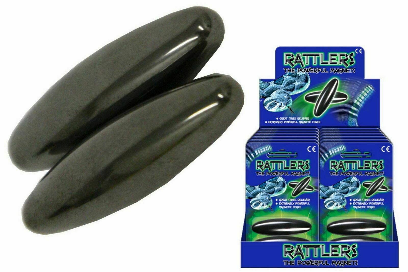 Magnetic Rattlers Rattling Magnets Snake Eggs - Set Of 12 by The Magic Toy Shop - The Magic Toy Shop