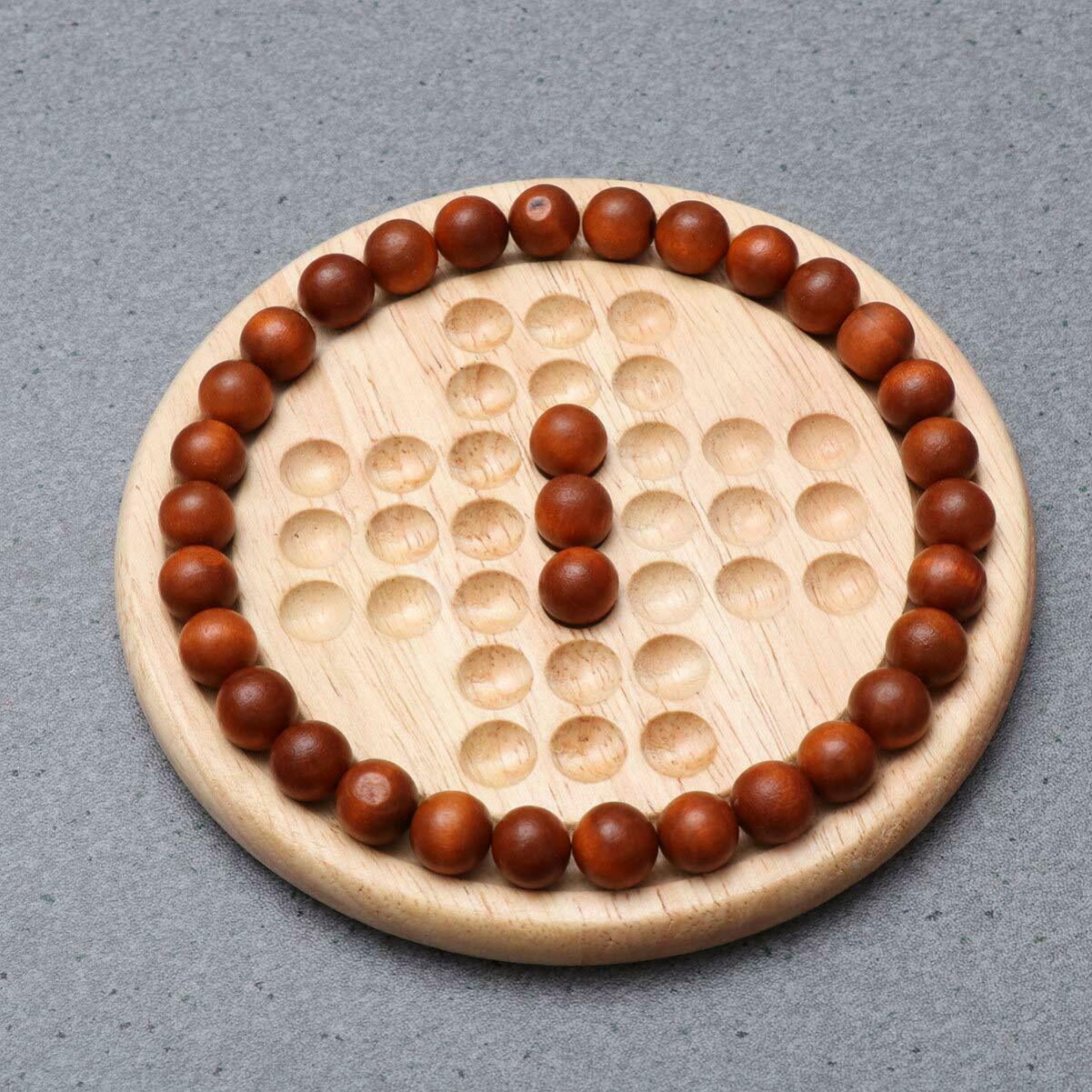 Peg with Wooden Marbles Board Game by The Magic Toy Shop - The Magic Toy Shop