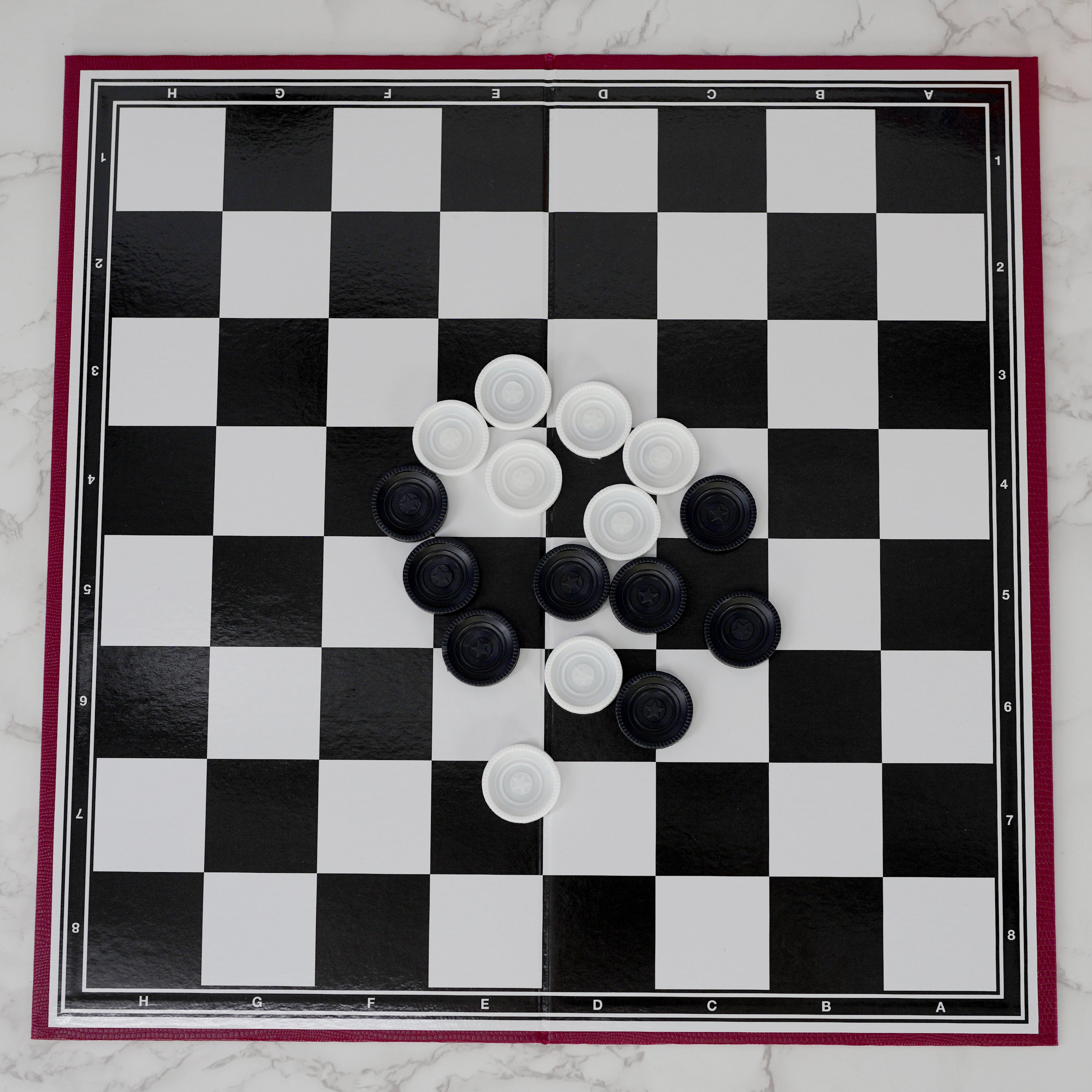 Traditional Folding Draughts Game The Magic Toy Shop - The Magic Toy Shop