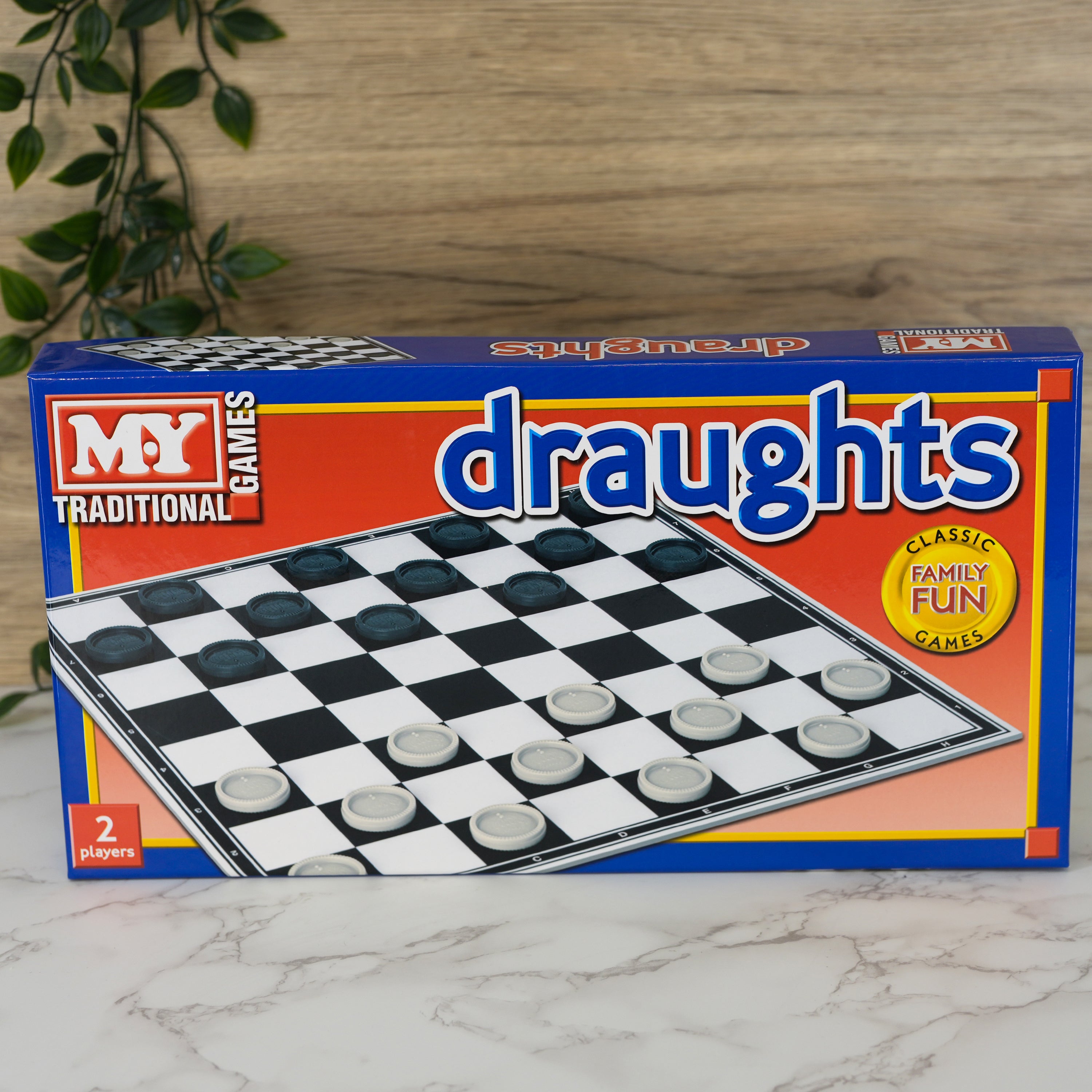 Traditional Folding Draughts Game by The Magic Toy Shop - The Magic Toy Shop