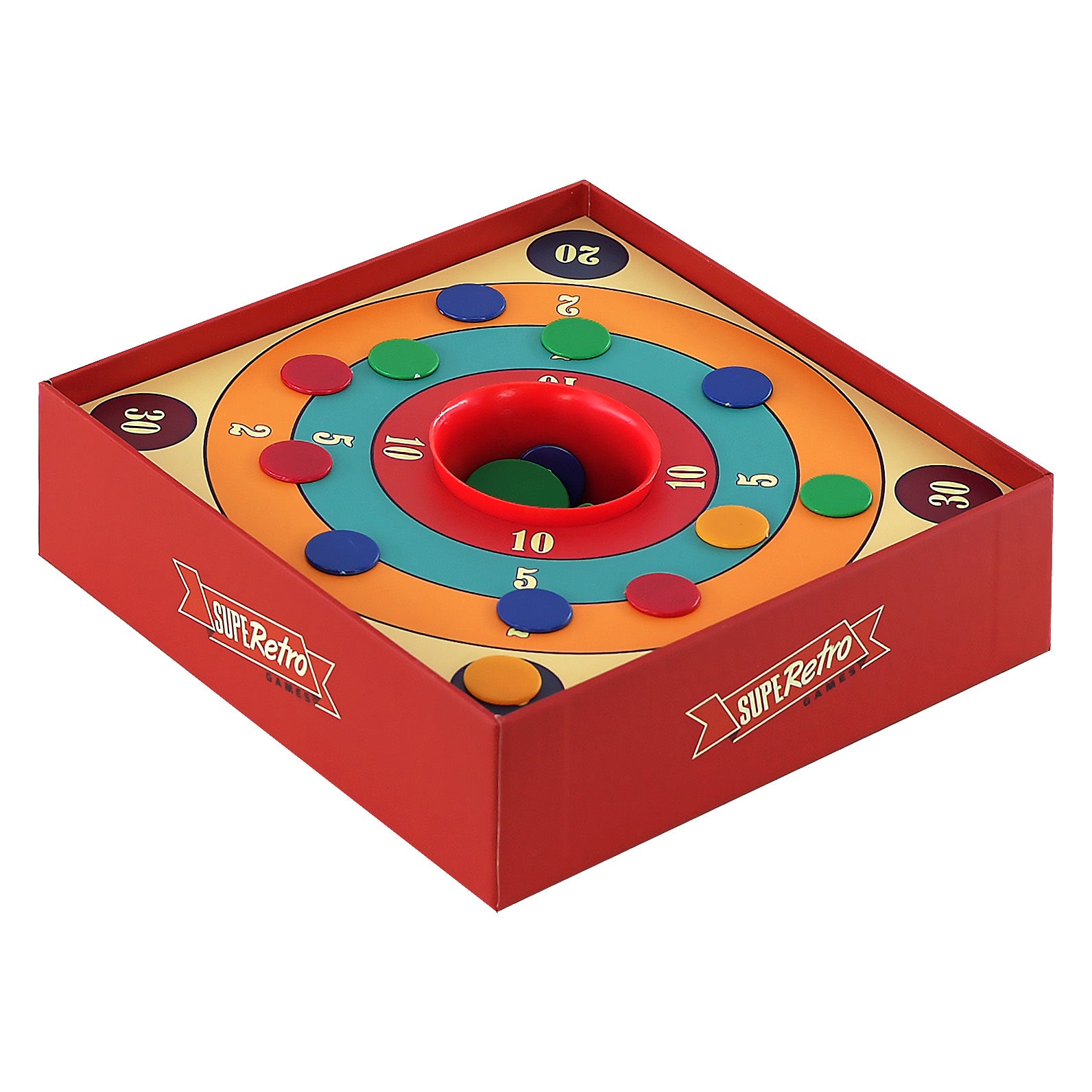 Traditional Tiddlywinks Game for 4 Players by The Magic Toy Shop - The Magic Toy Shop