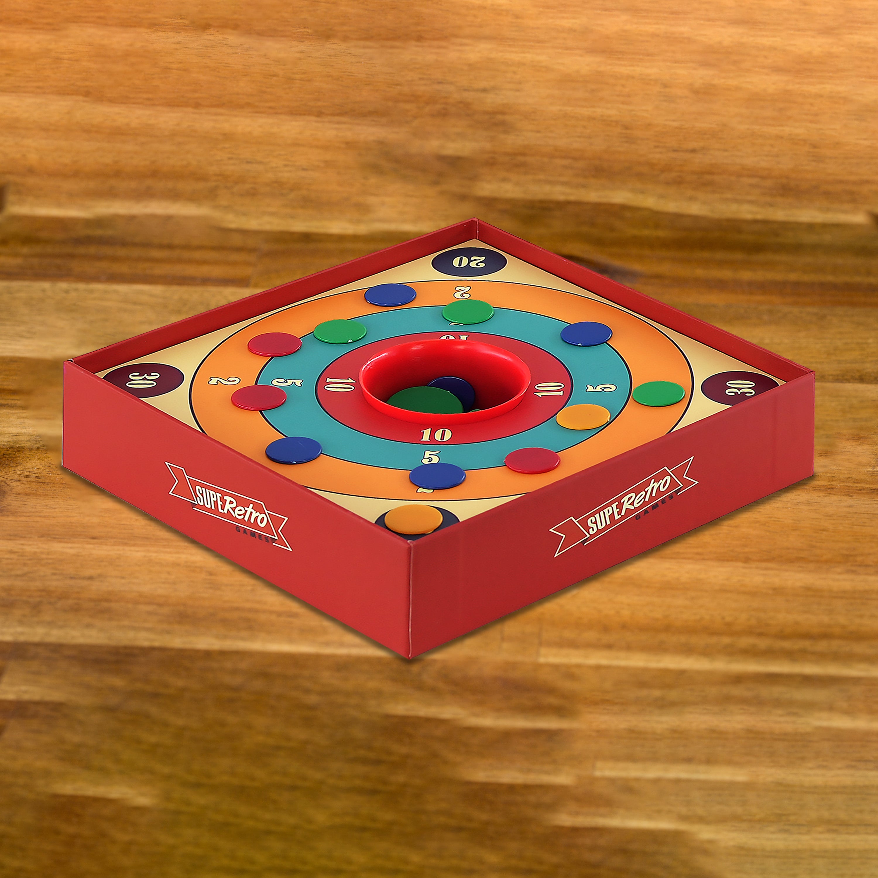 Traditional Tiddlywinks Game for 4 Players by The Magic Toy Shop - The Magic Toy Shop