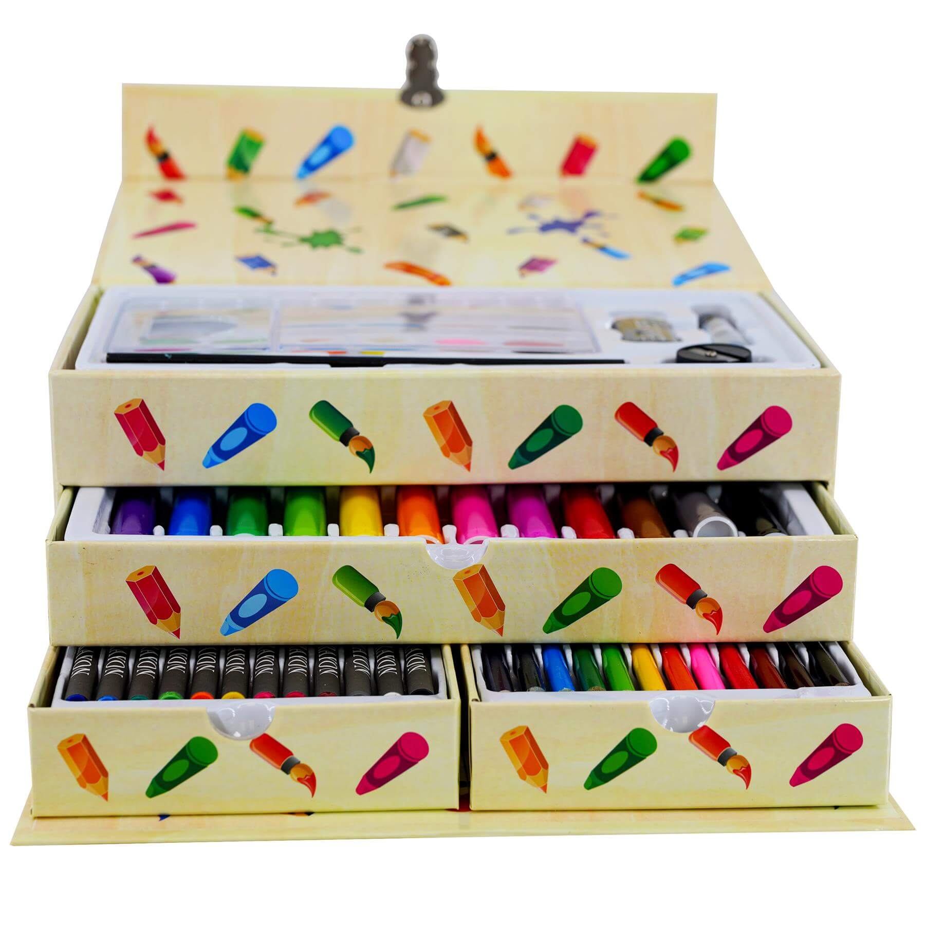 54 Pieces Craft Art Set in A Box by MTS - The Magic Toy Shop