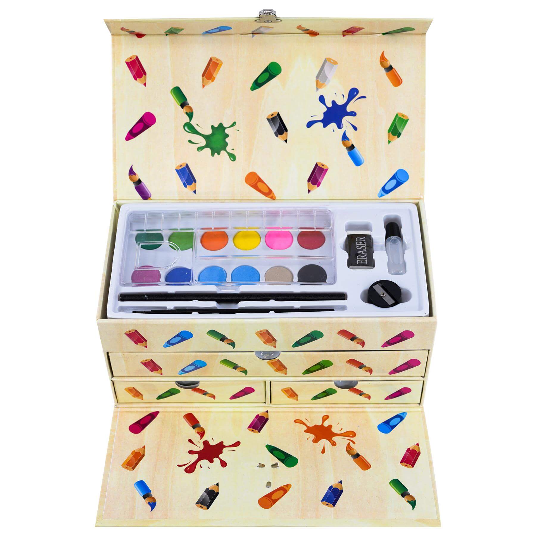 54 Pieces Craft Art Set in A Box by MTS - The Magic Toy Shop