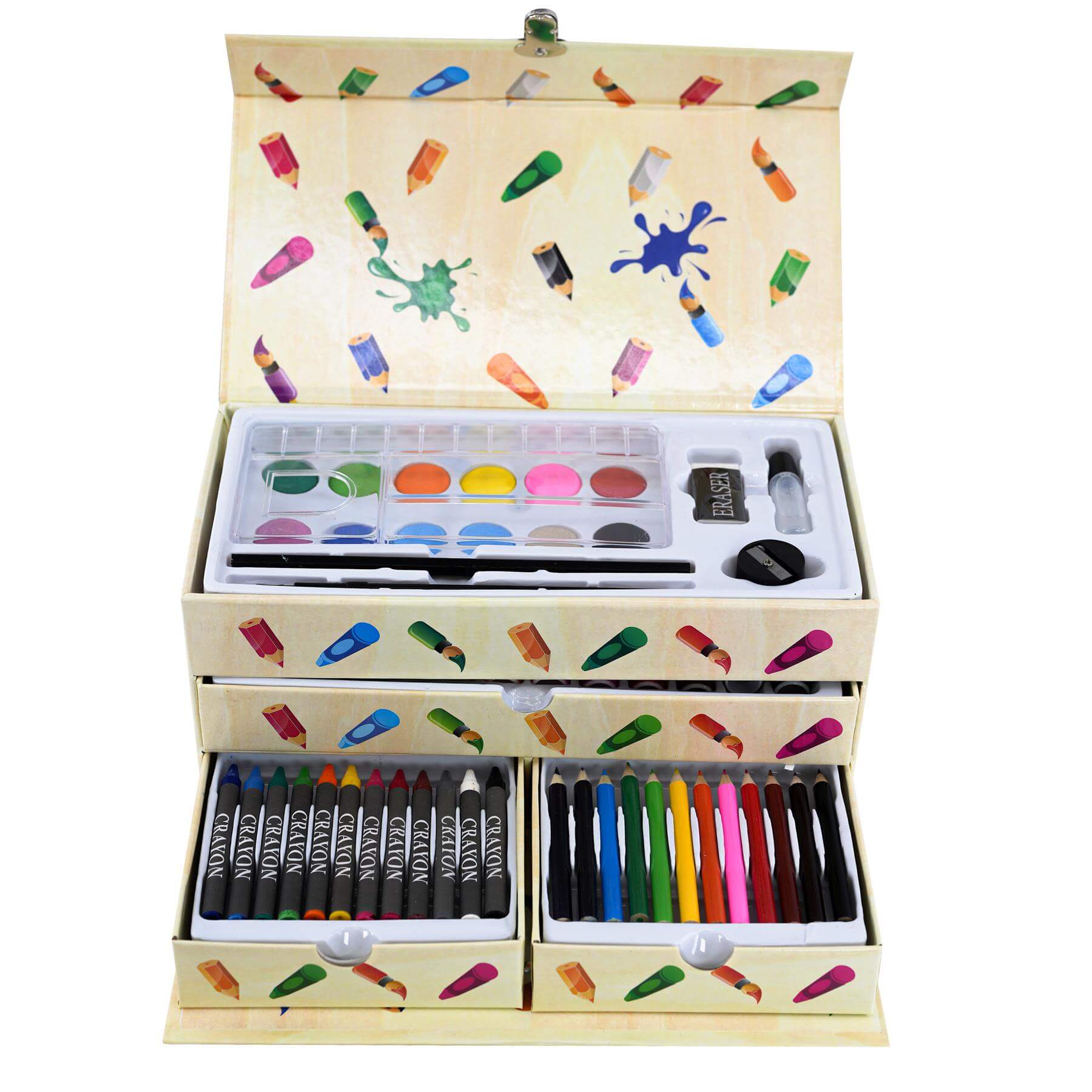 54 Pieces Craft Art Set in A Box by MTS - The Magic Toy Shop