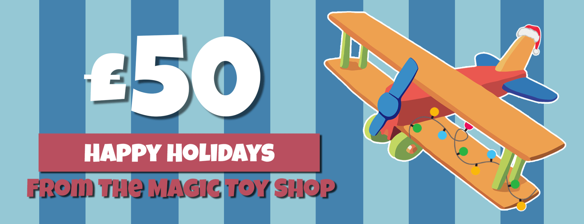 The Magic Toy Shop Holiday Gift Card by The Magic Toy Shop - The Magic Toy Shop