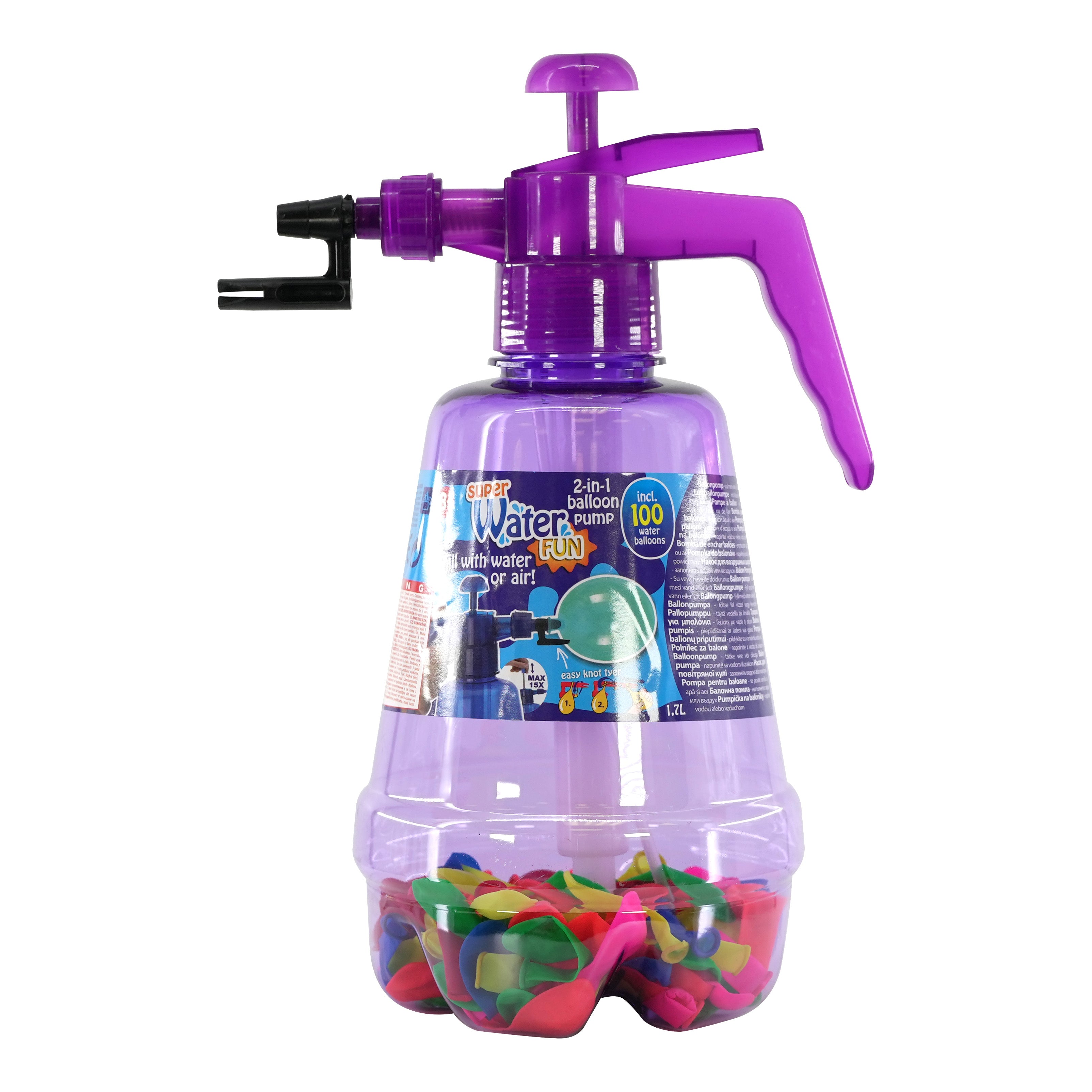 Air Water Bomb Set with 100 balloon by MTS - The Magic Toy Shop