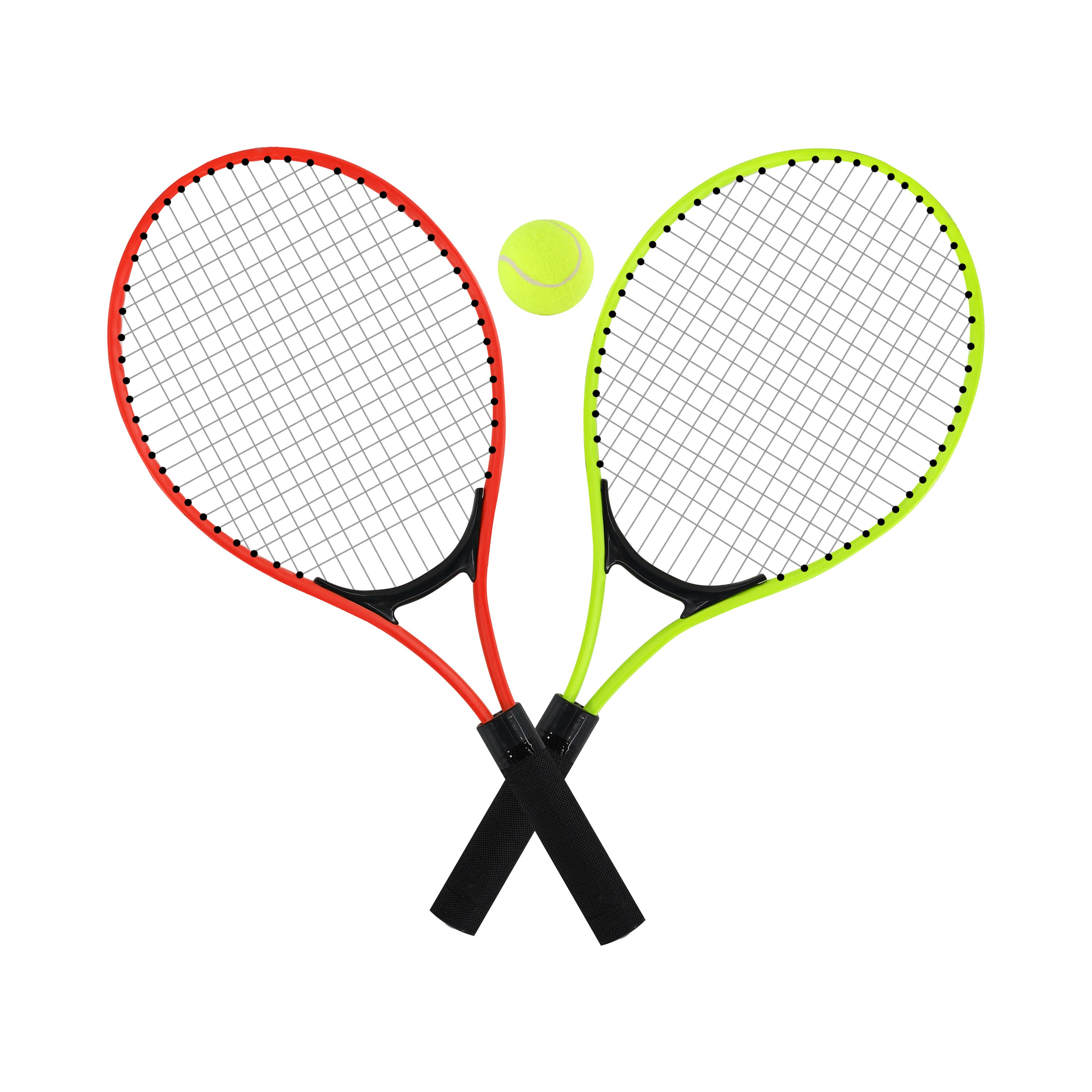 Metal Junior Tennis Set With 2 Racquets and Ball by The Magic Toy Shop - The Magic Toy Shop