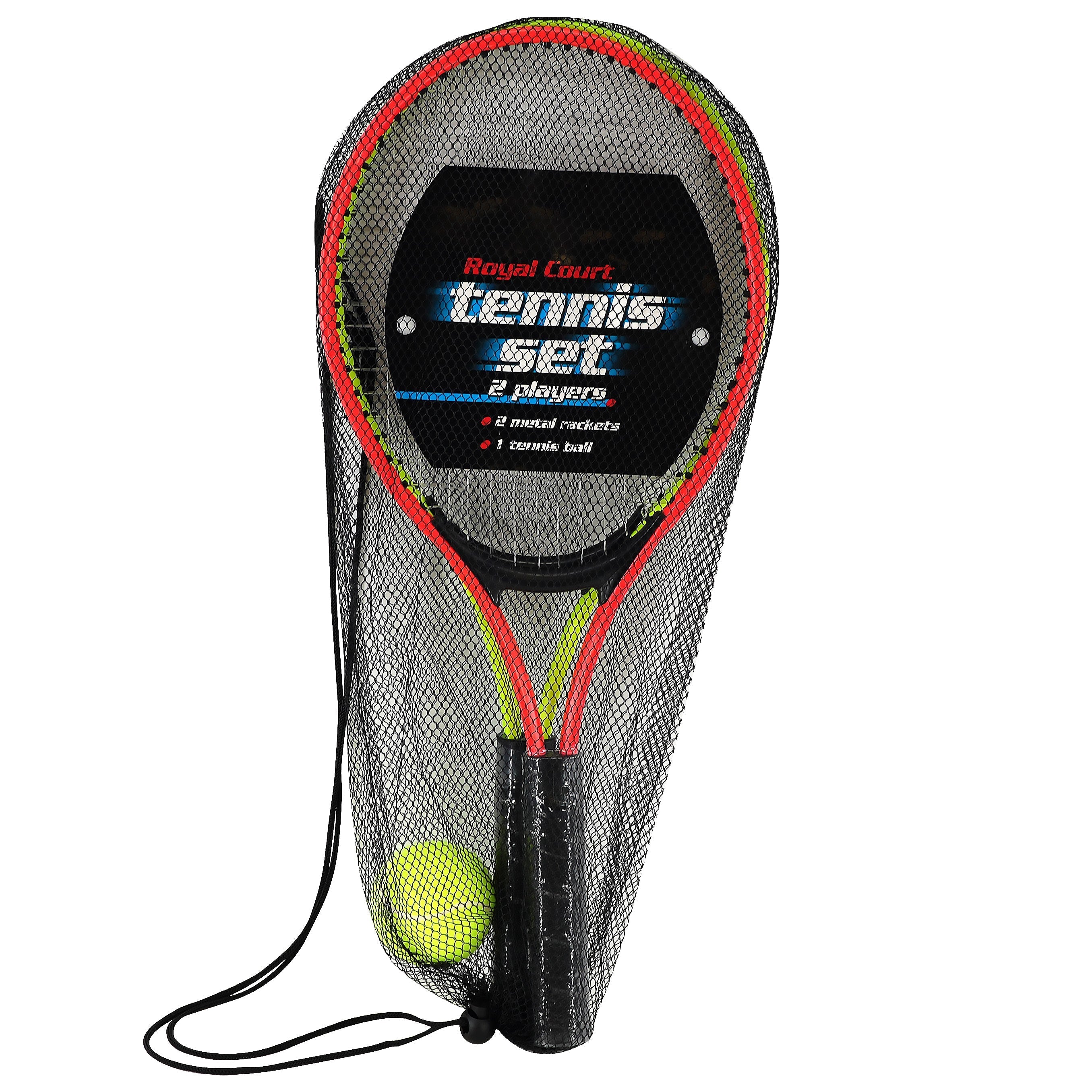 Metal Junior Tennis Set With 2 Racquets and Ball by The Magic Toy Shop - The Magic Toy Shop