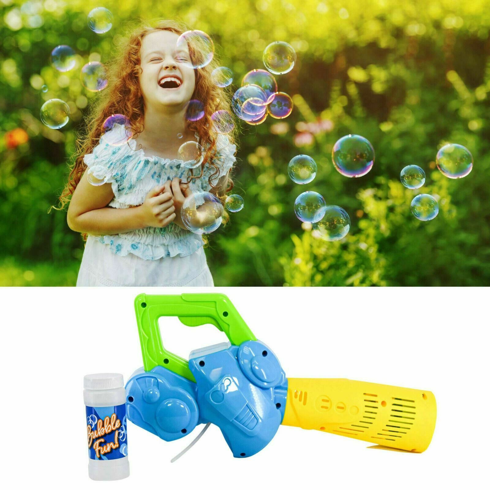 Bubble Leaf Blowing Gun for Kids by The Magic Toy Shop - The Magic Toy Shop