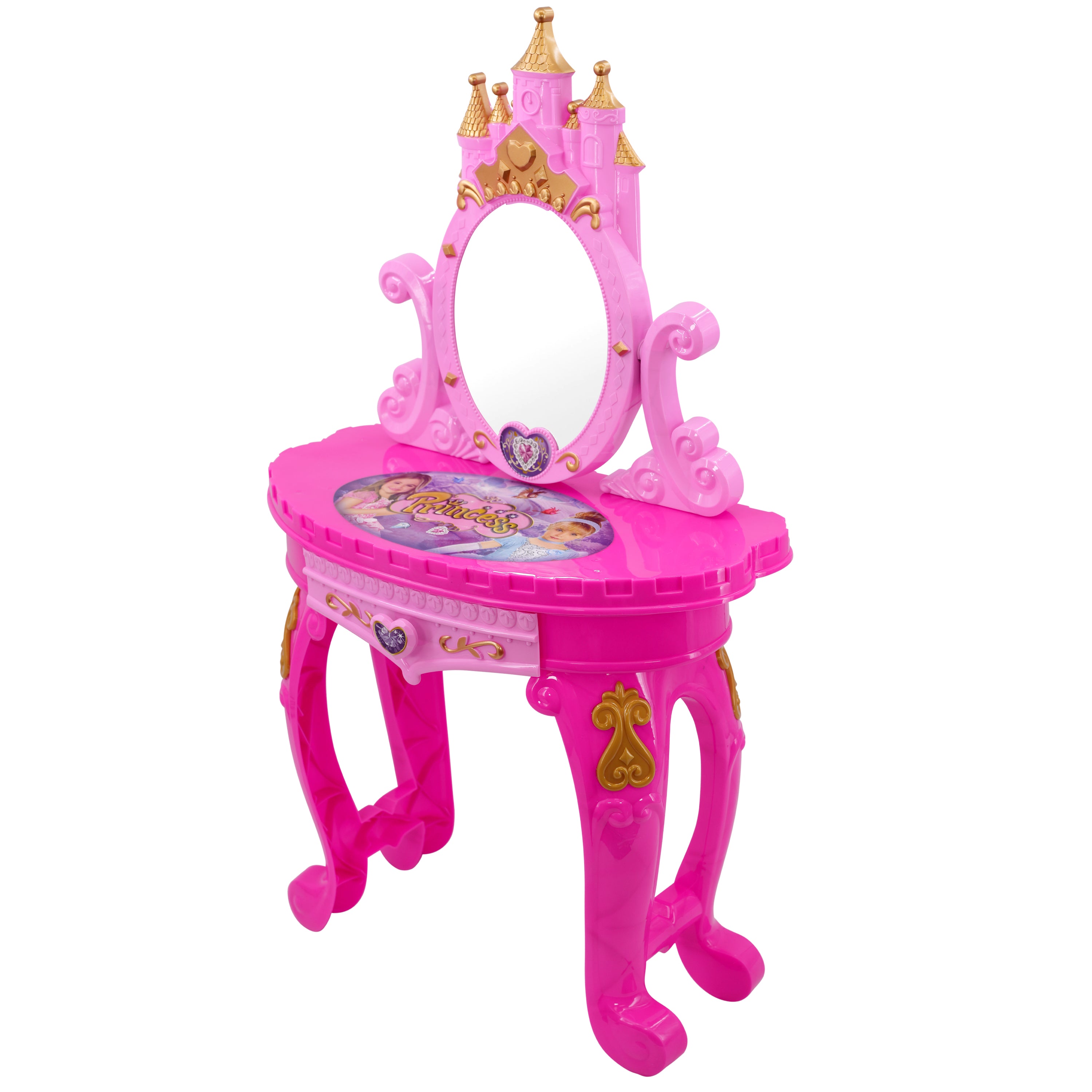Princess Vanity Dressing Table & Stool Toy by The Magic Toy Shop - The Magic Toy Shop