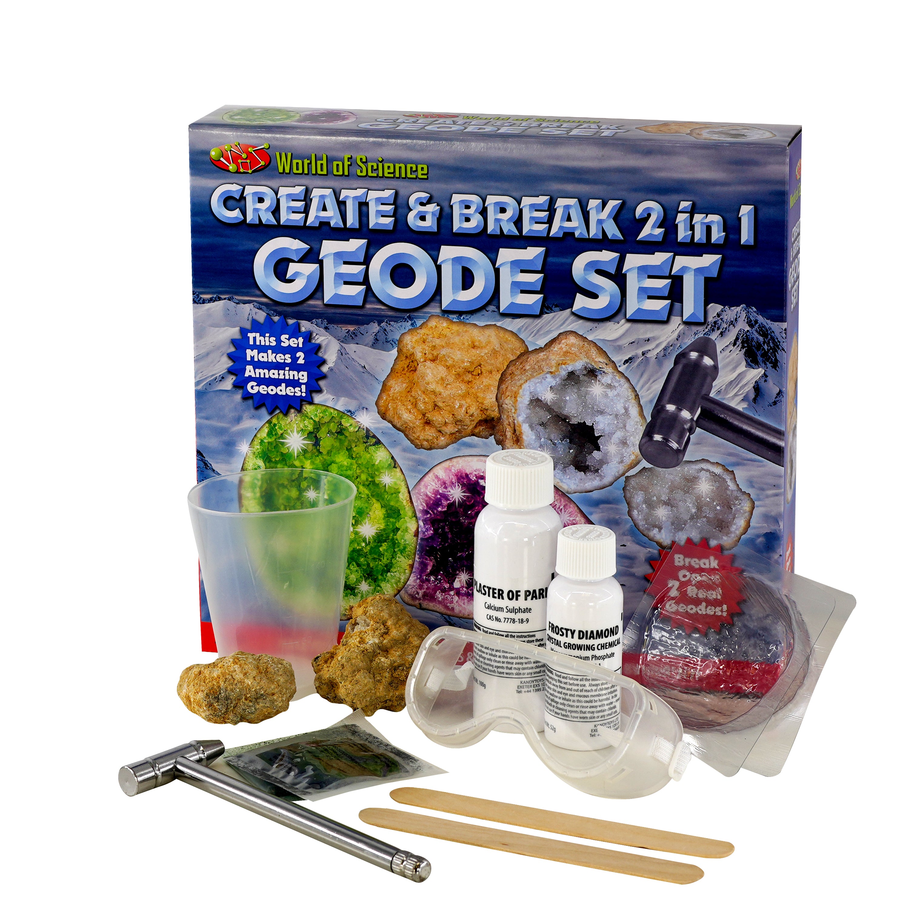 Make Your Own Geodes Science Set by The Magic Toy Shop - The Magic Toy Shop