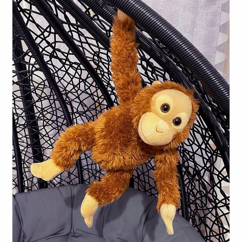 Small Brown Orangutan Monkey Cuddly Soft Toy by The Magic Toy Shop - The Magic Toy Shop