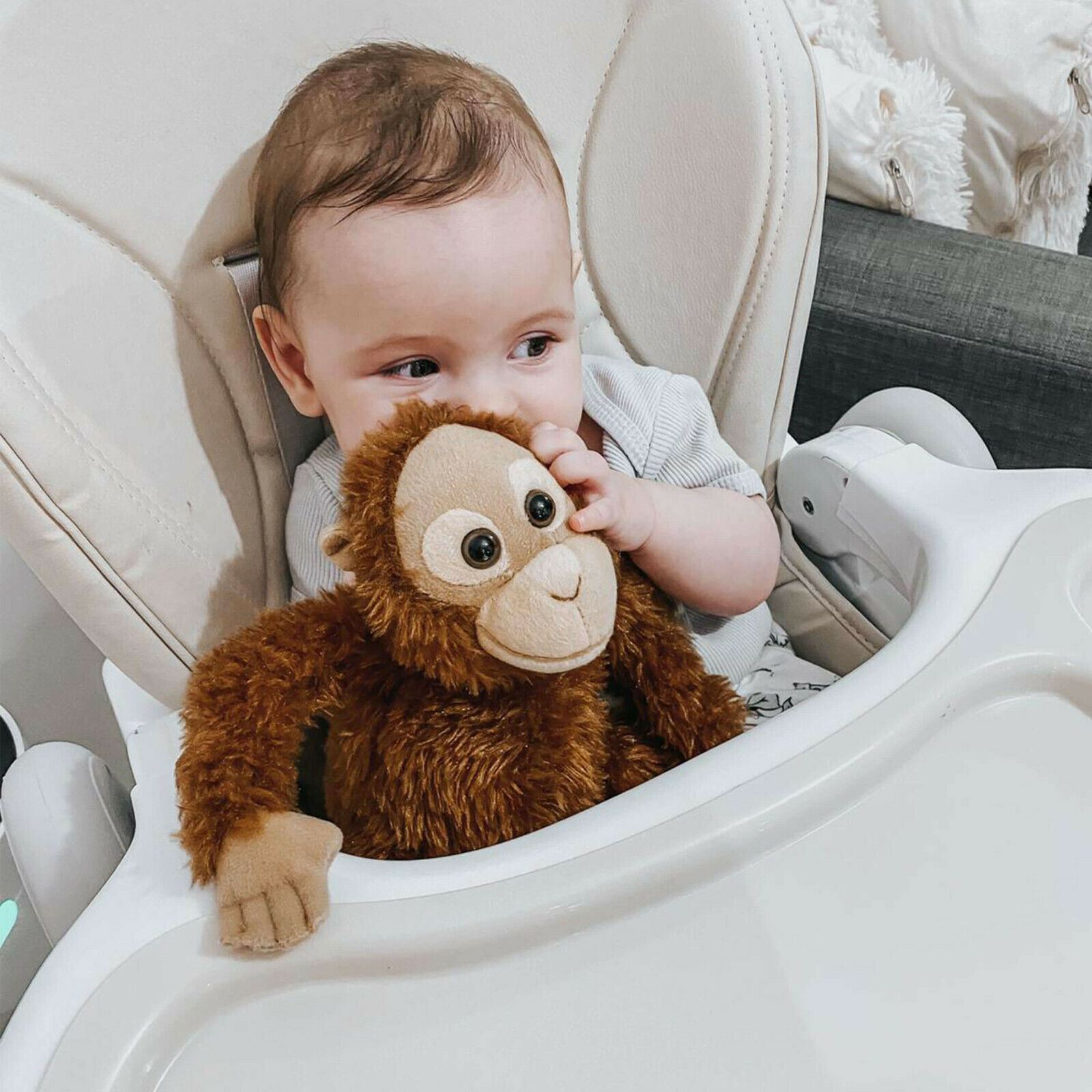 Small Brown Orangutan Monkey Cuddly Soft Toy by The Magic Toy Shop - The Magic Toy Shop