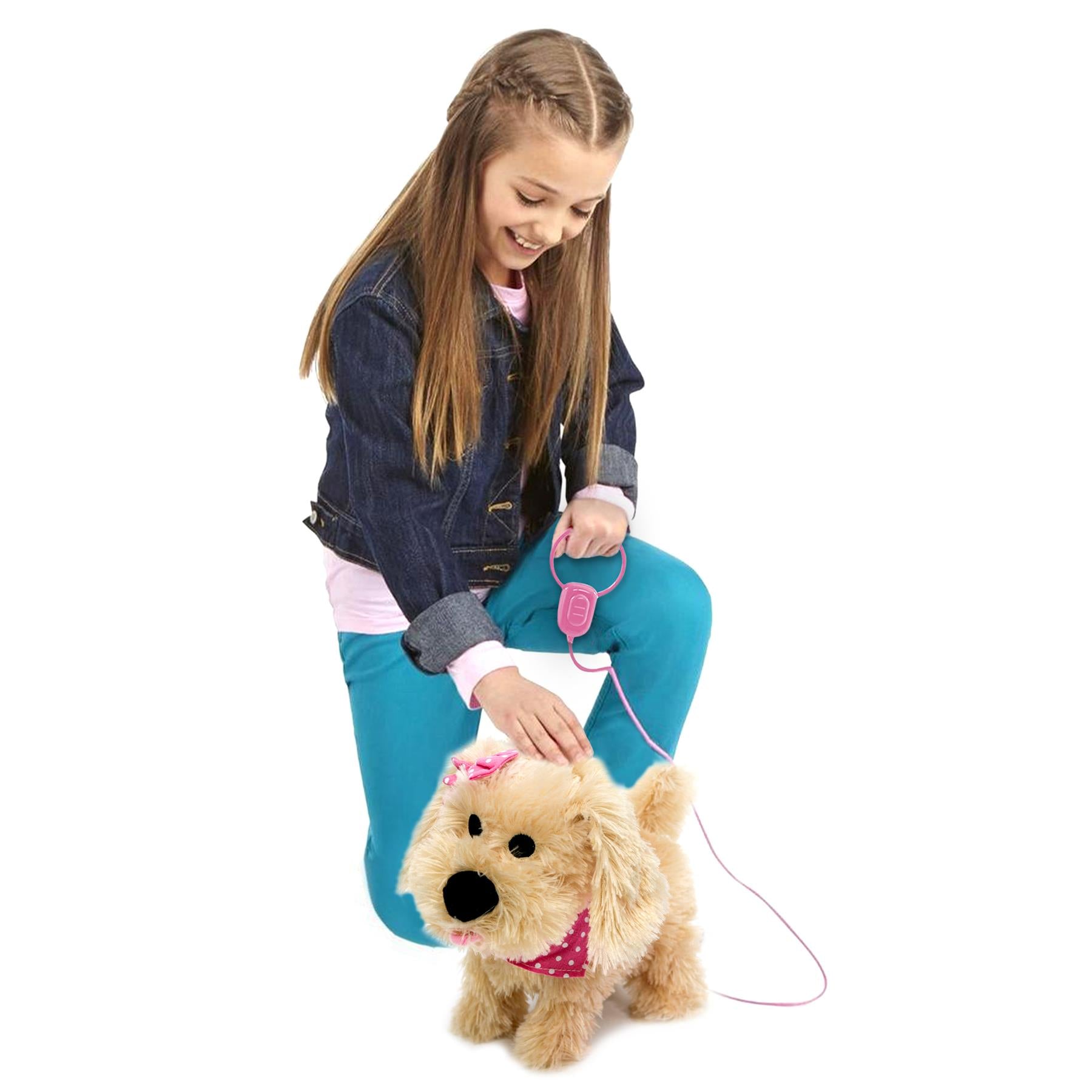 Fluffy Plush Walking & Talking Dog Toy by The Magic Toy Shop - The Magic Toy Shop