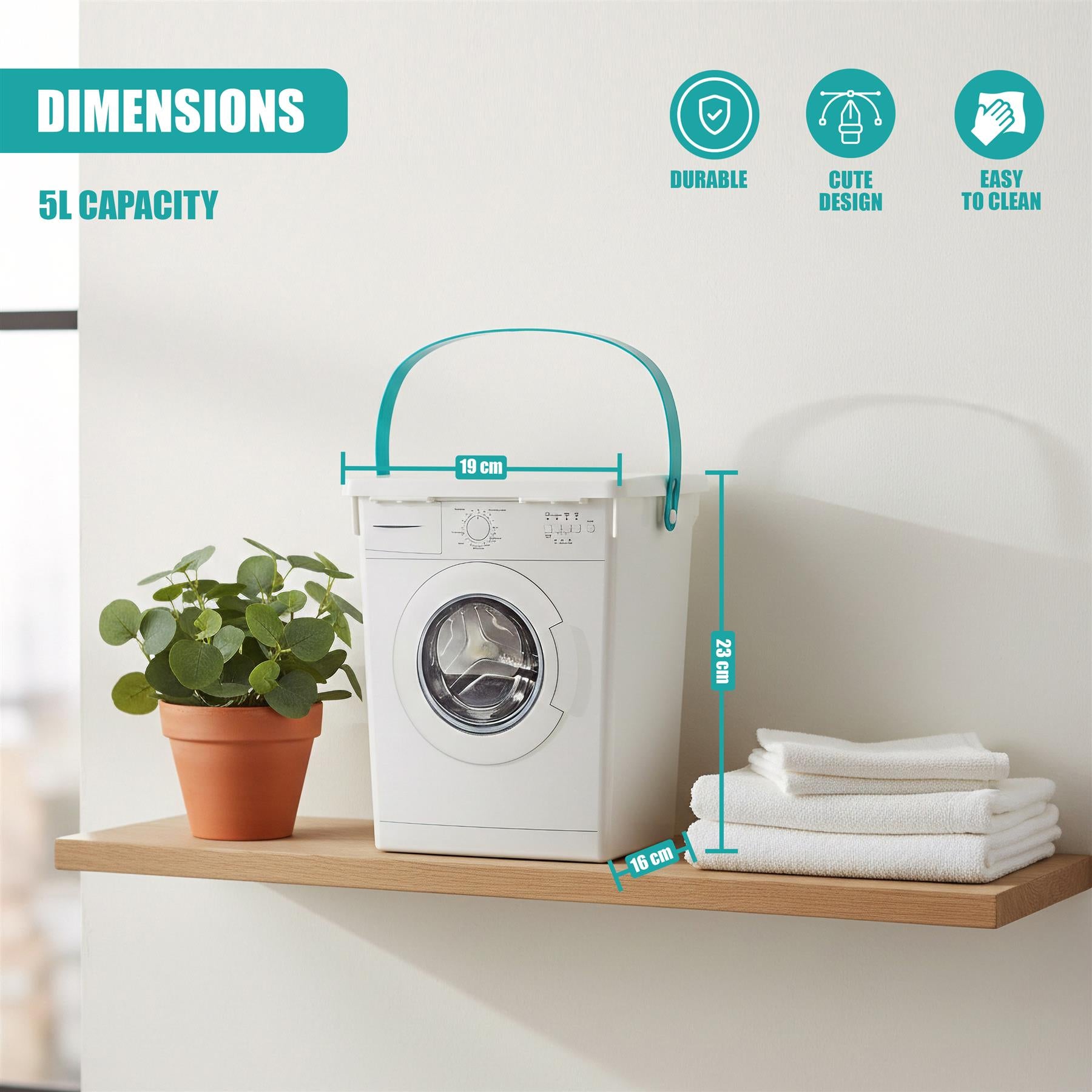 Washing Powder Storage Container