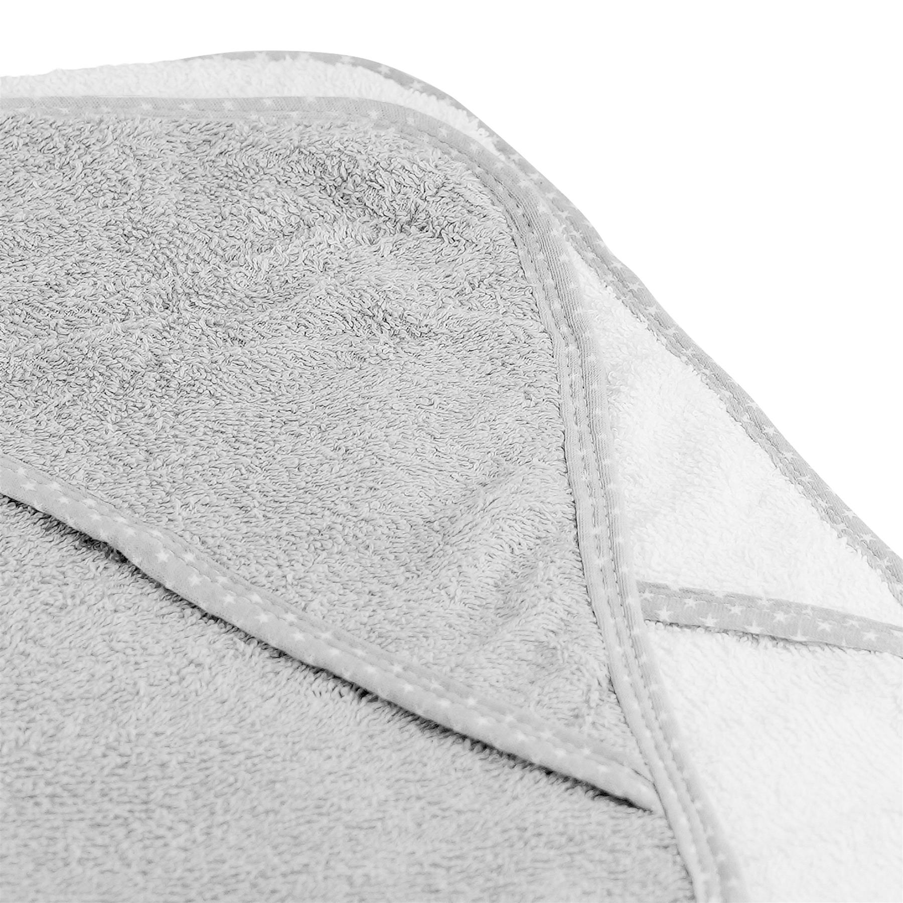 Pack of 2 Hooded Baby Bath Towels