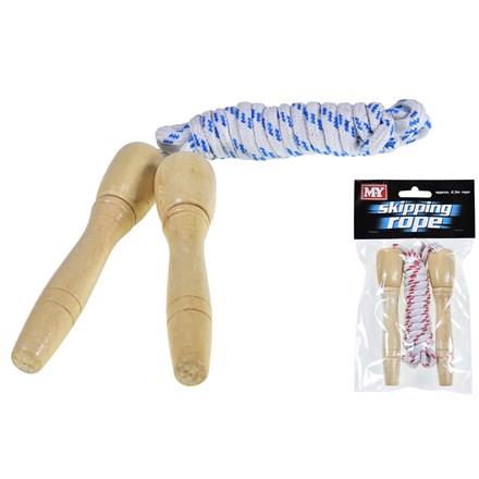 Skipping Rope with Wooden Handles
