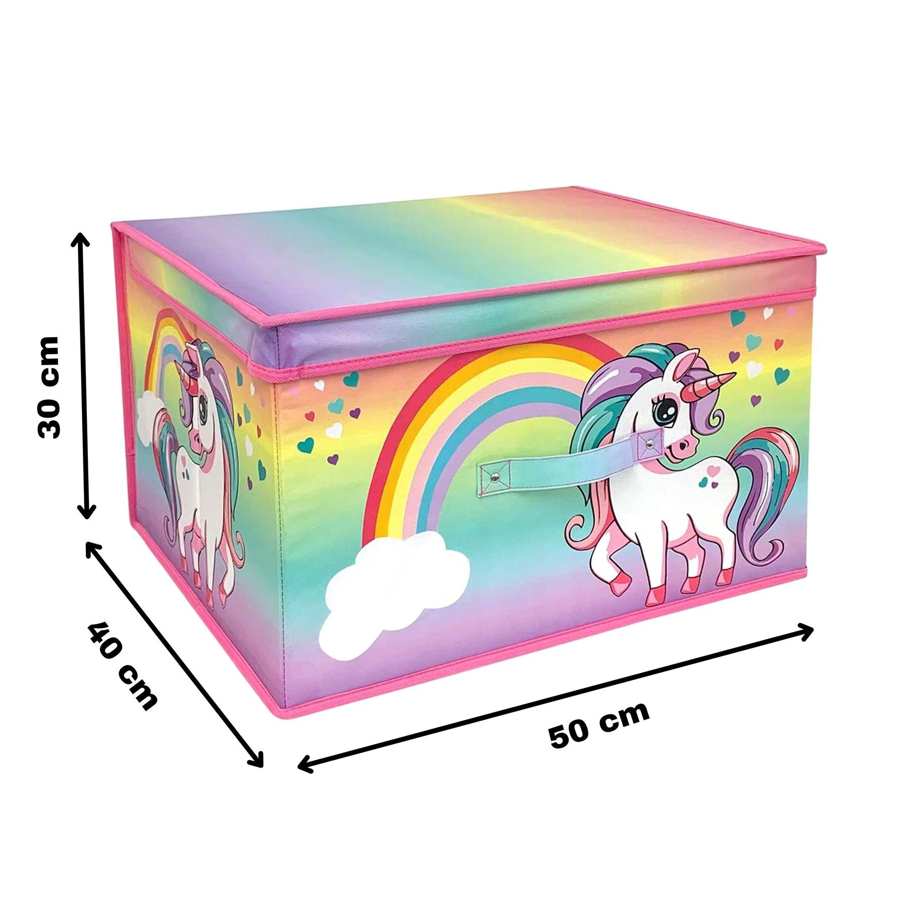 Rainbow deals toy box