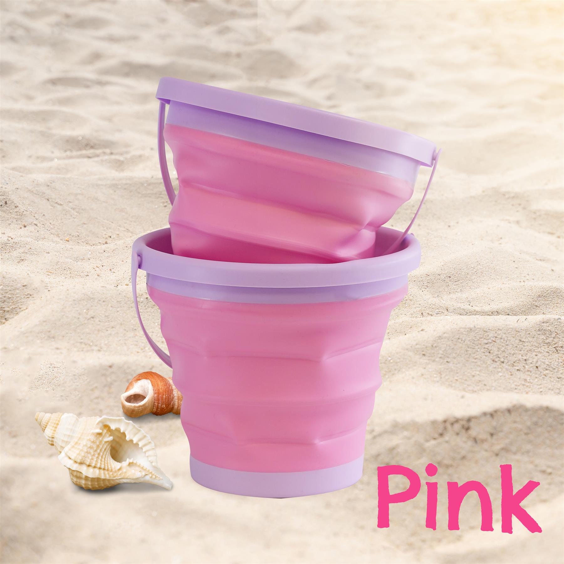 Collapsible Beach Buckets