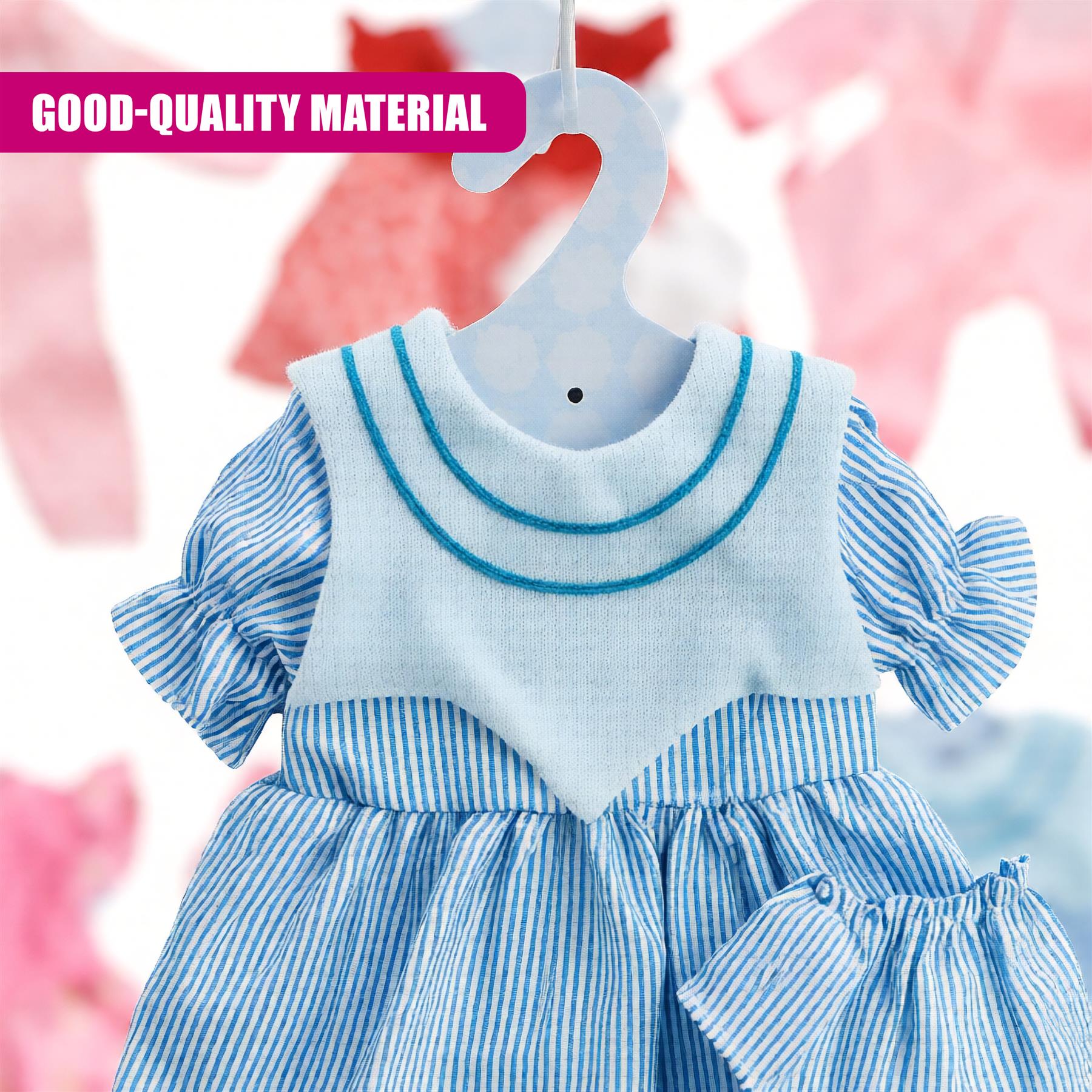 Baby Doll Clothes Set of 6 for Dolls 12-16"