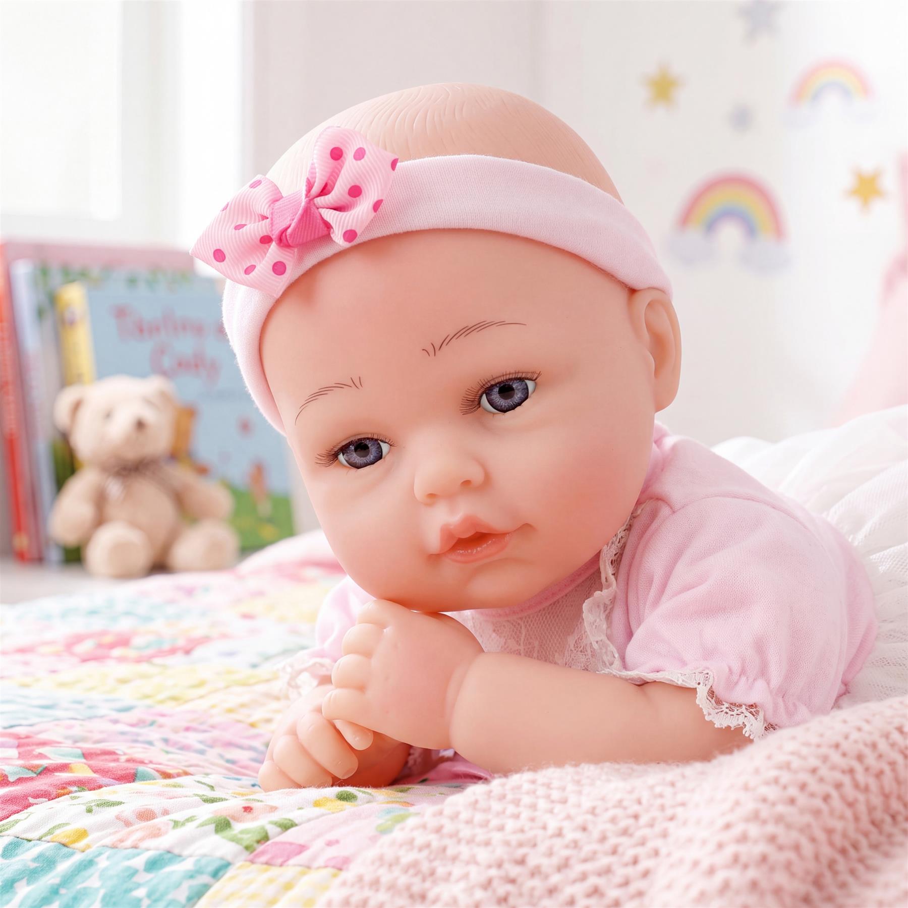 BiBi Doll Reborn Girl "Begonia" (43 cm / 17")