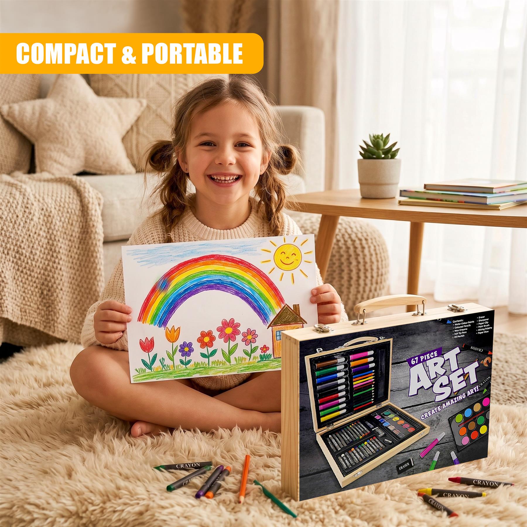 67-Piece Art Set