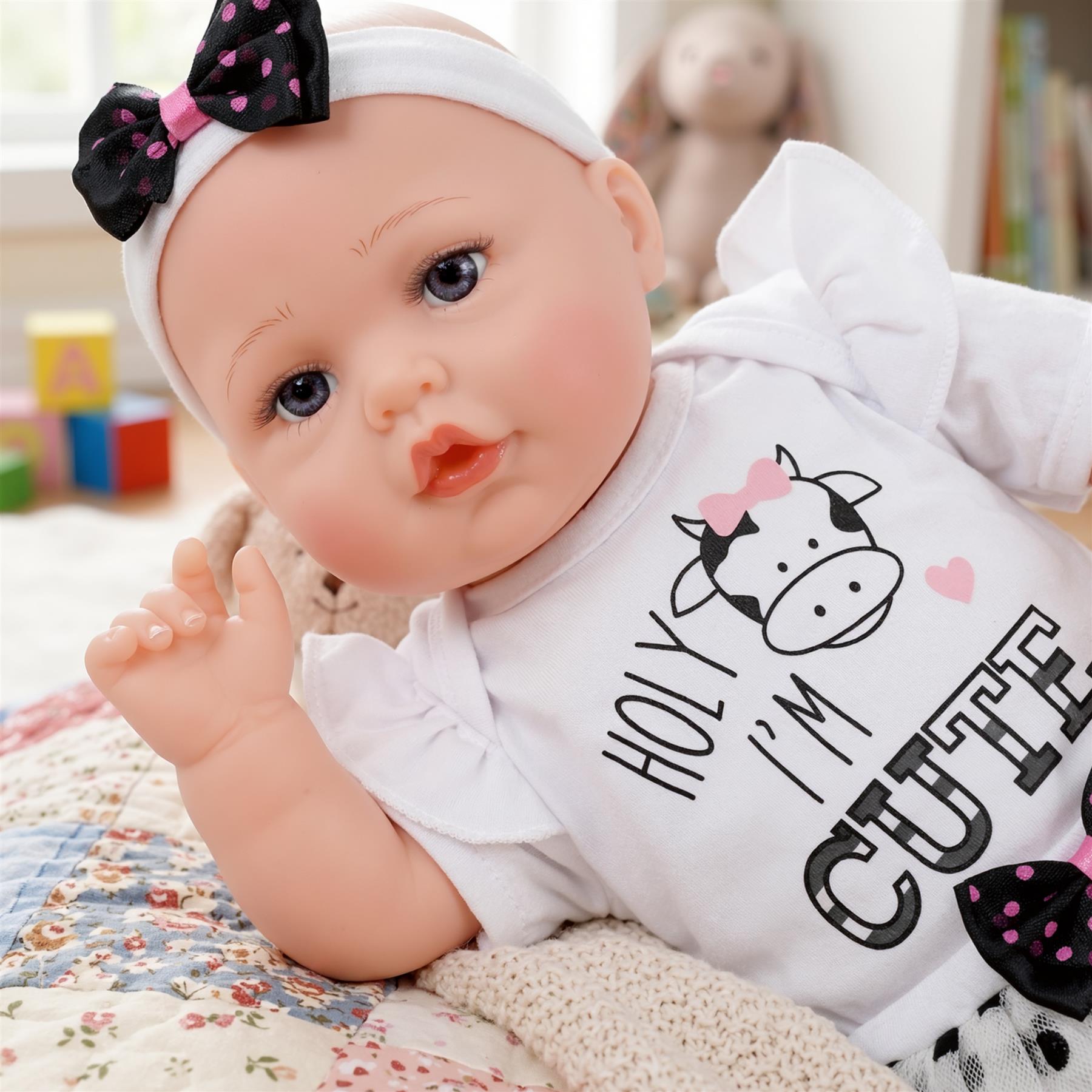 BiBi Reborn Doll Awake Girl "Jasmine" (43 cm / 17")