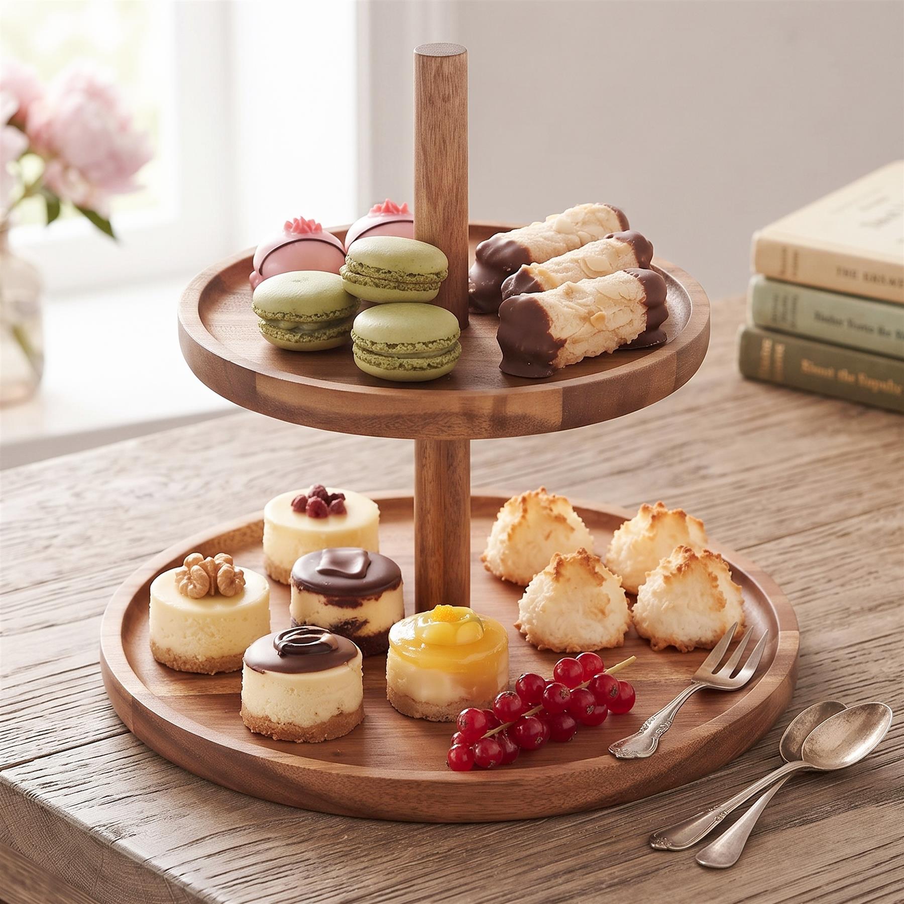 2-Tier Cupcake Stand
