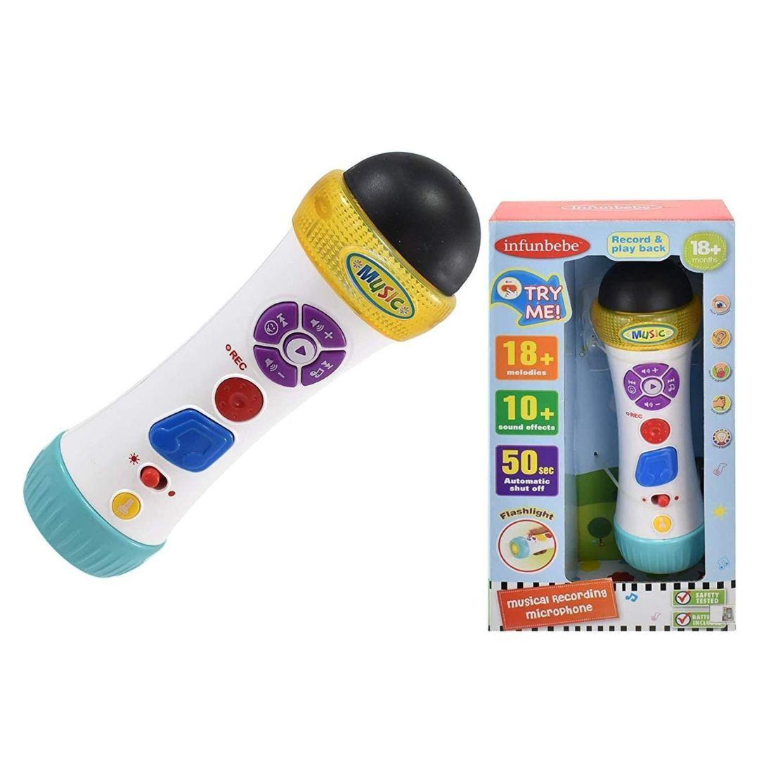 The Magic Toy Shop Musical Recording Microphone Baby Toy