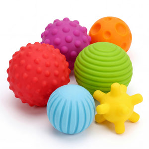 Baby Sensory Balls Set of 6 - The Magic Toy Shop