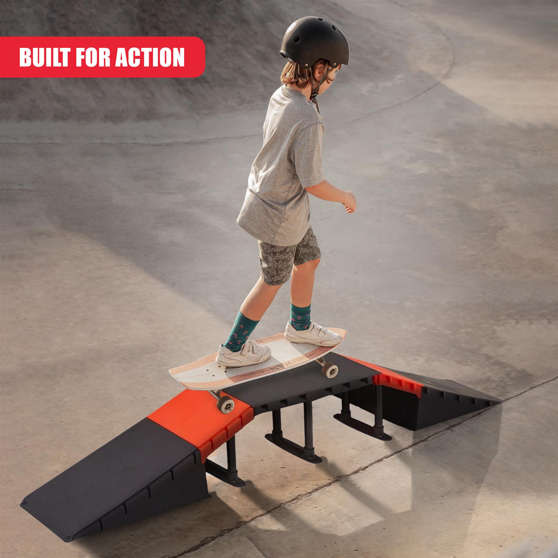 Multi-Functional 6-in-1 Ramp Set by GEEZY - The Magic Toy Shop