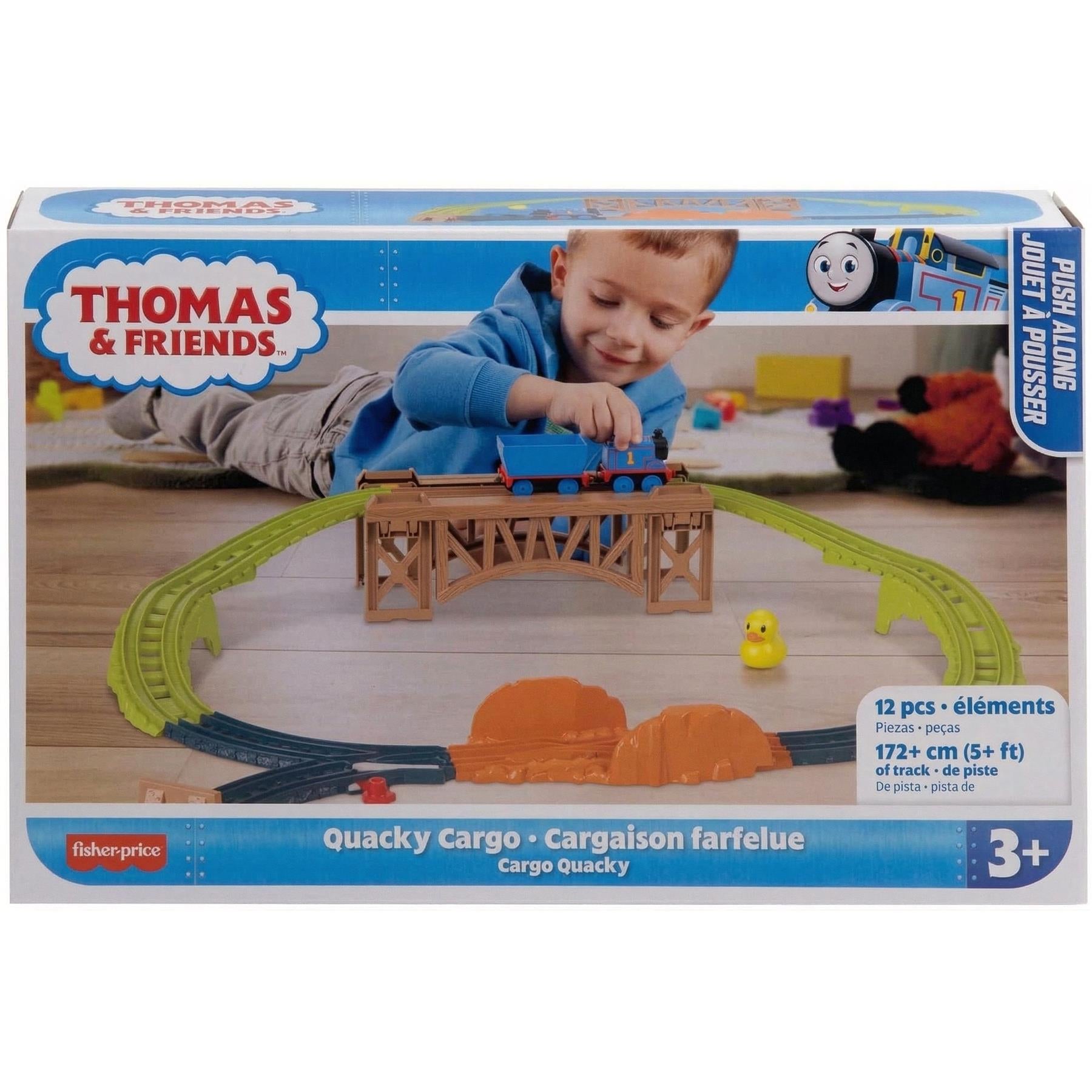 Thomas & Friends 12 Pc Quacky Cargo Train & Track Playset
