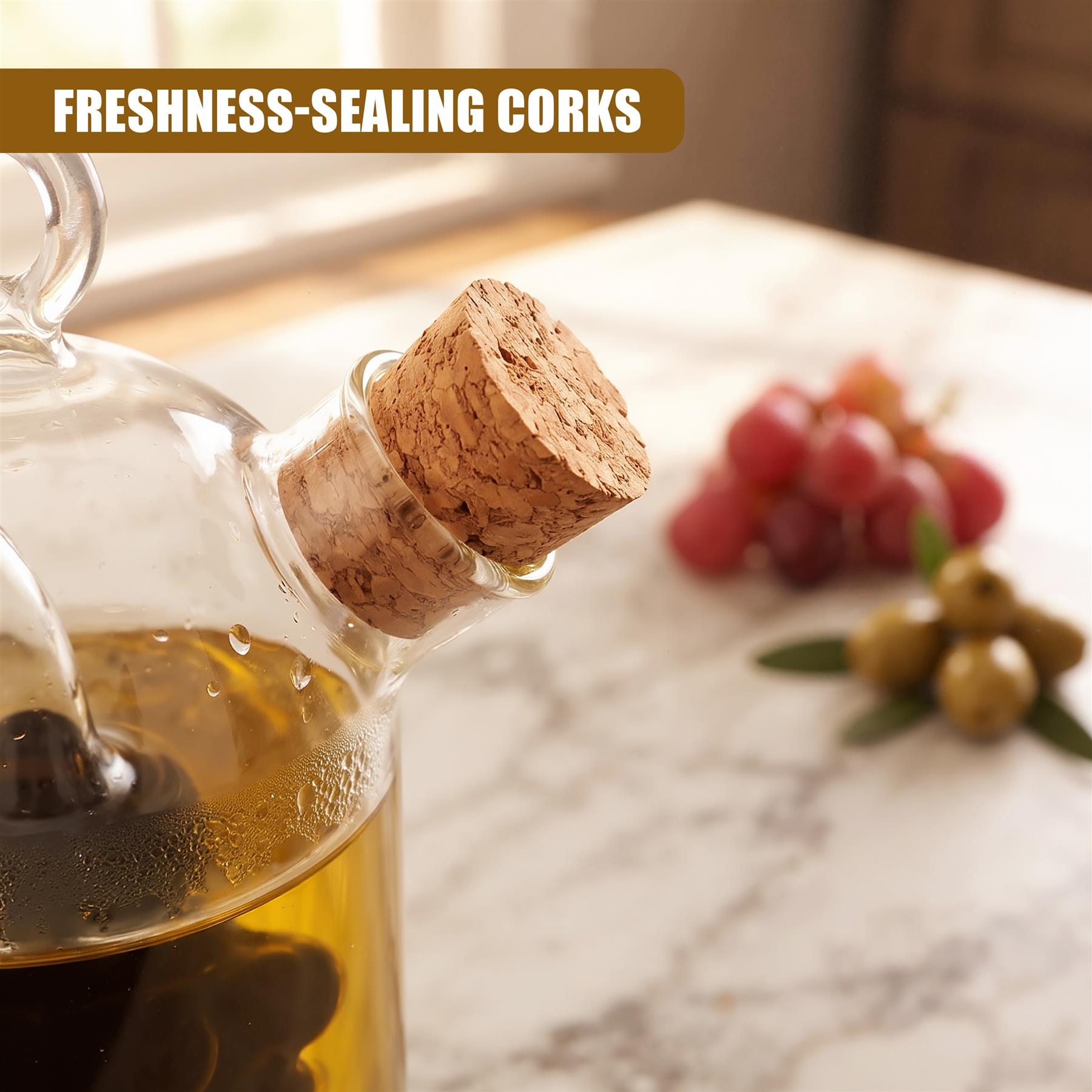2 in 1 Oil & Vinegar Dispenser