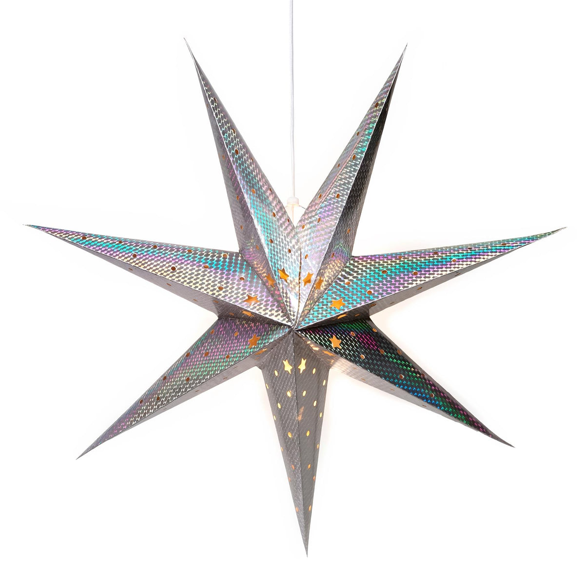 LED Hanging Paper Star 60 cm