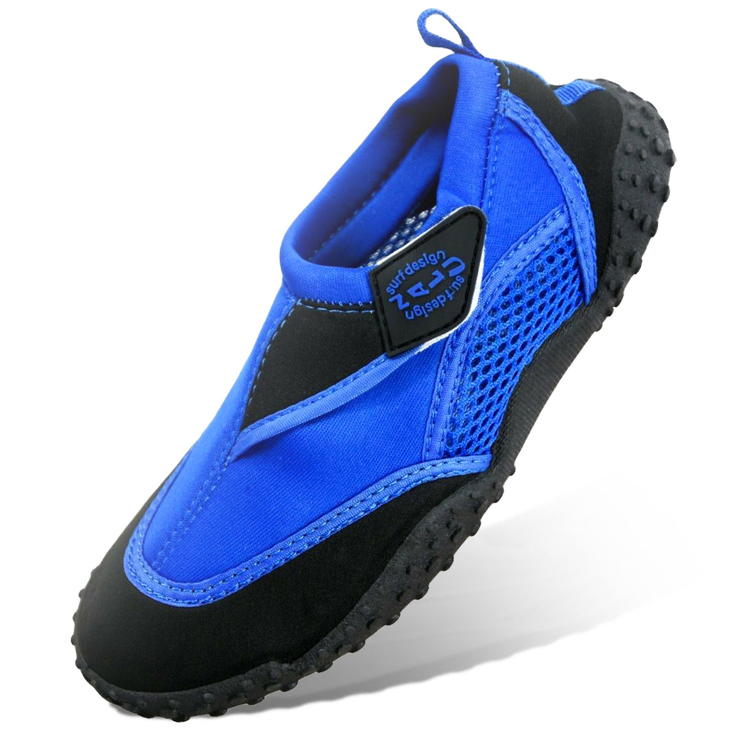 Blue & Black Neoprene Aqua Shoes by GEEZY - The Magic Toy Shop