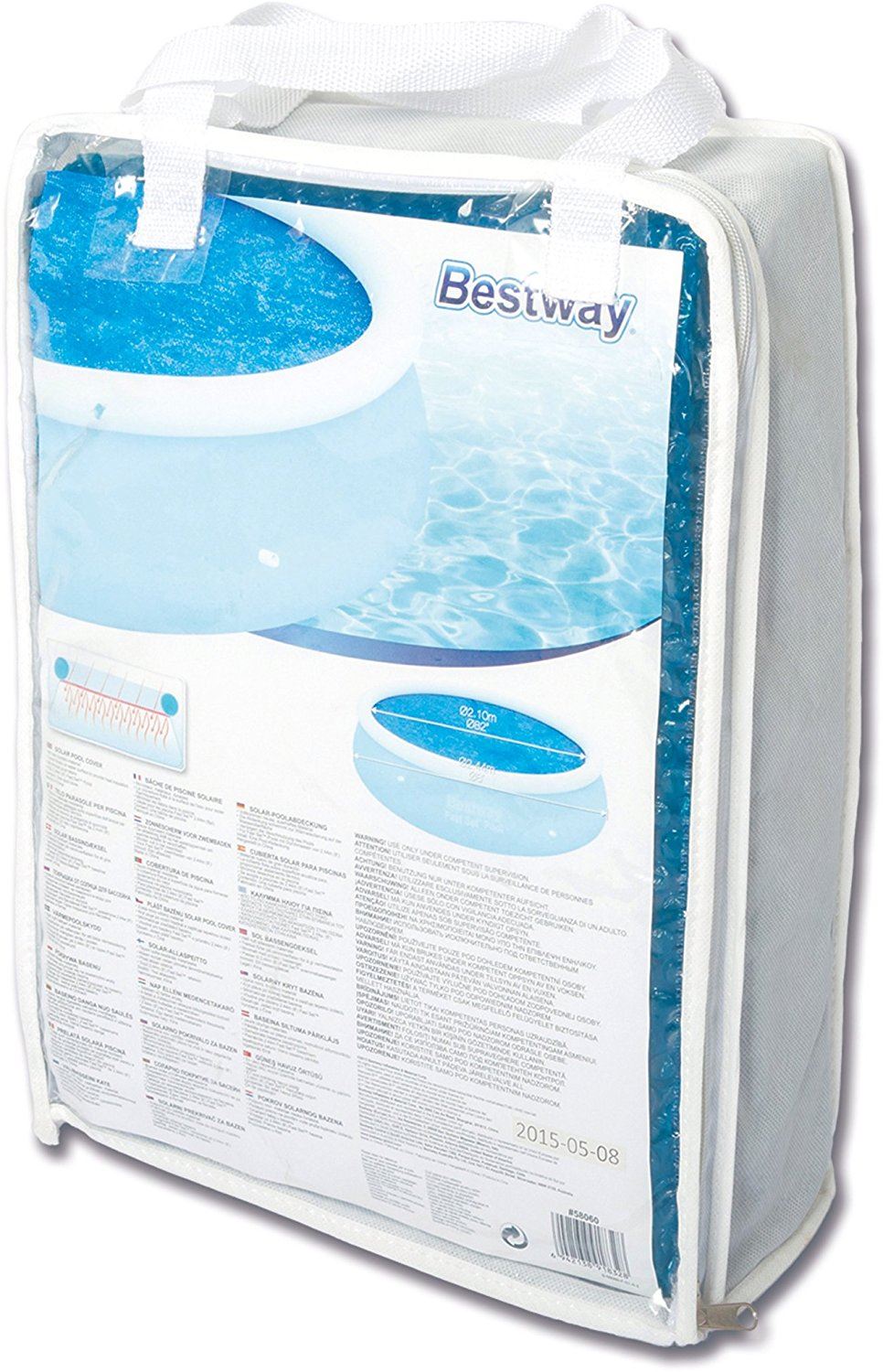 Bestway Round Solar Swimming Pool Cover 8 ft by Bestway - The Magic Toy Shop