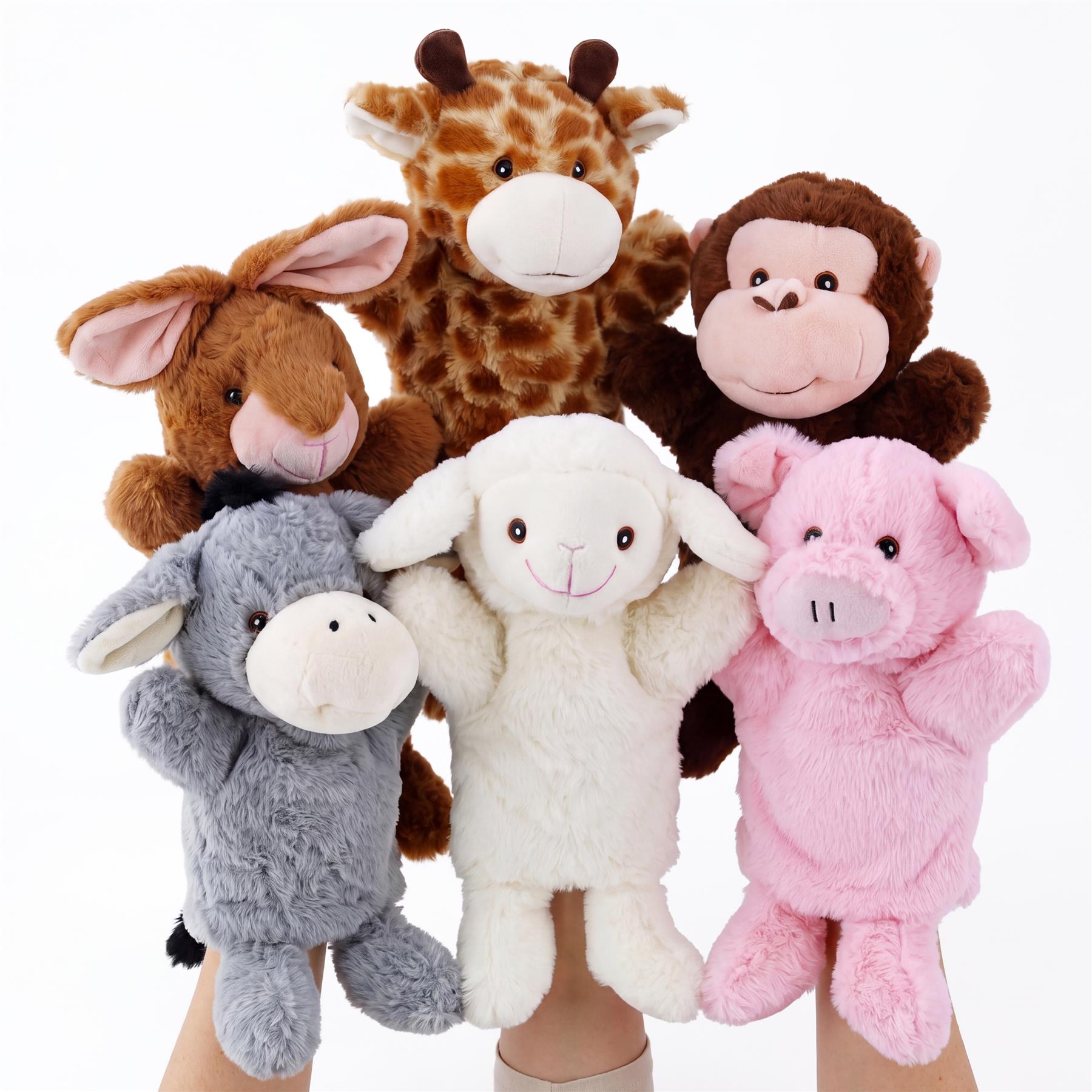 HAND PUPPETS - Hand Puppets - Hand Puppets - Plush Material - The Magic ...