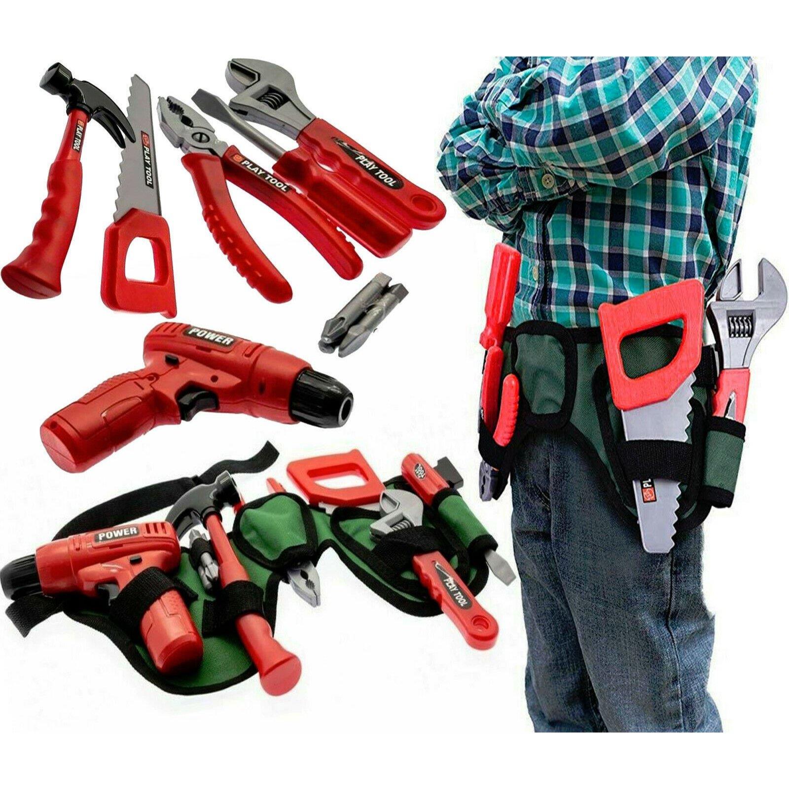 The Magic Toy Shop Kids Tool Set & Work Belt