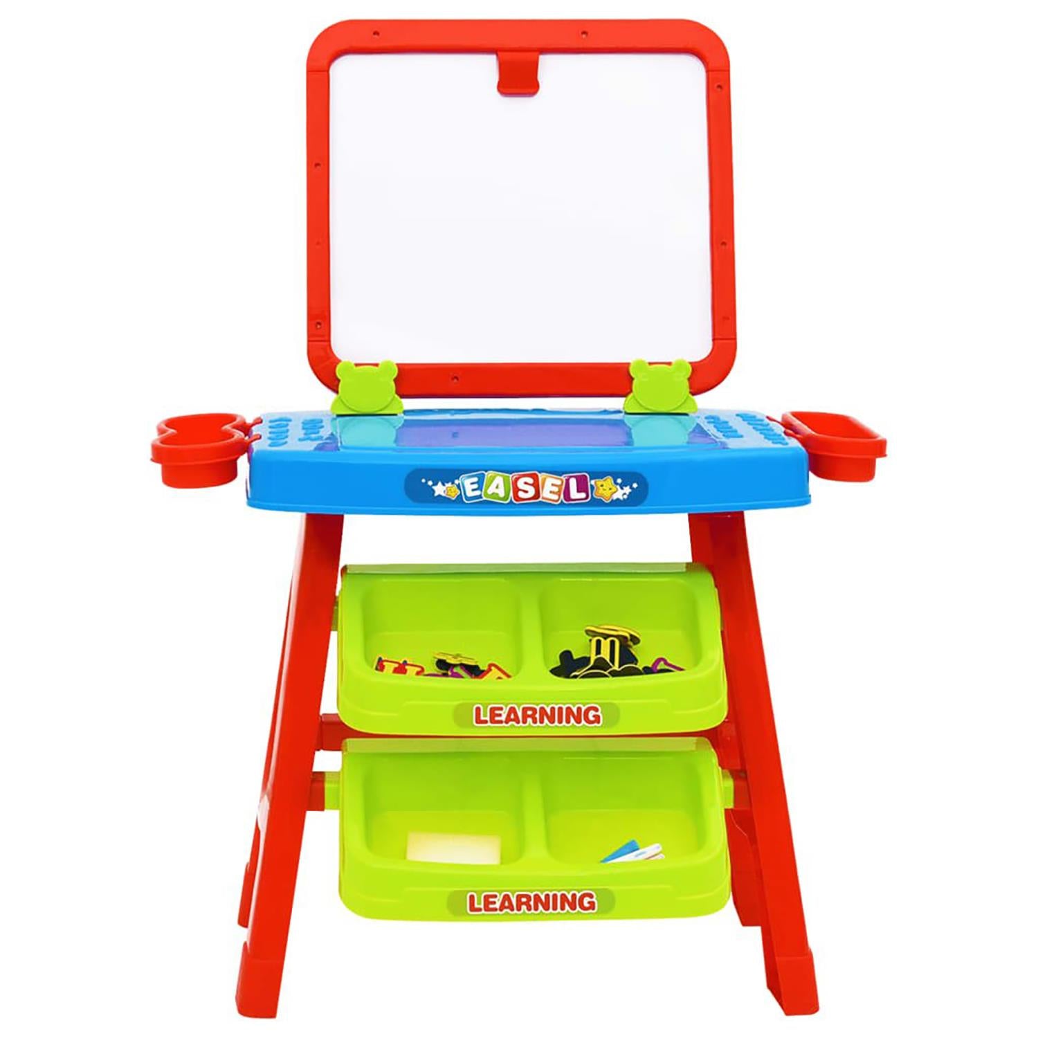Learning Desk & Magnetic Easel Chalkboard by The Magic Toy Shop - The Magic Toy Shop