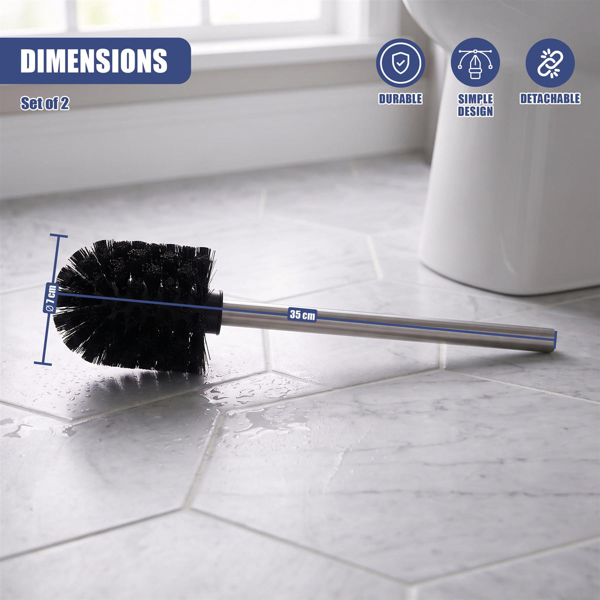Set of 20 Toilet Brushes