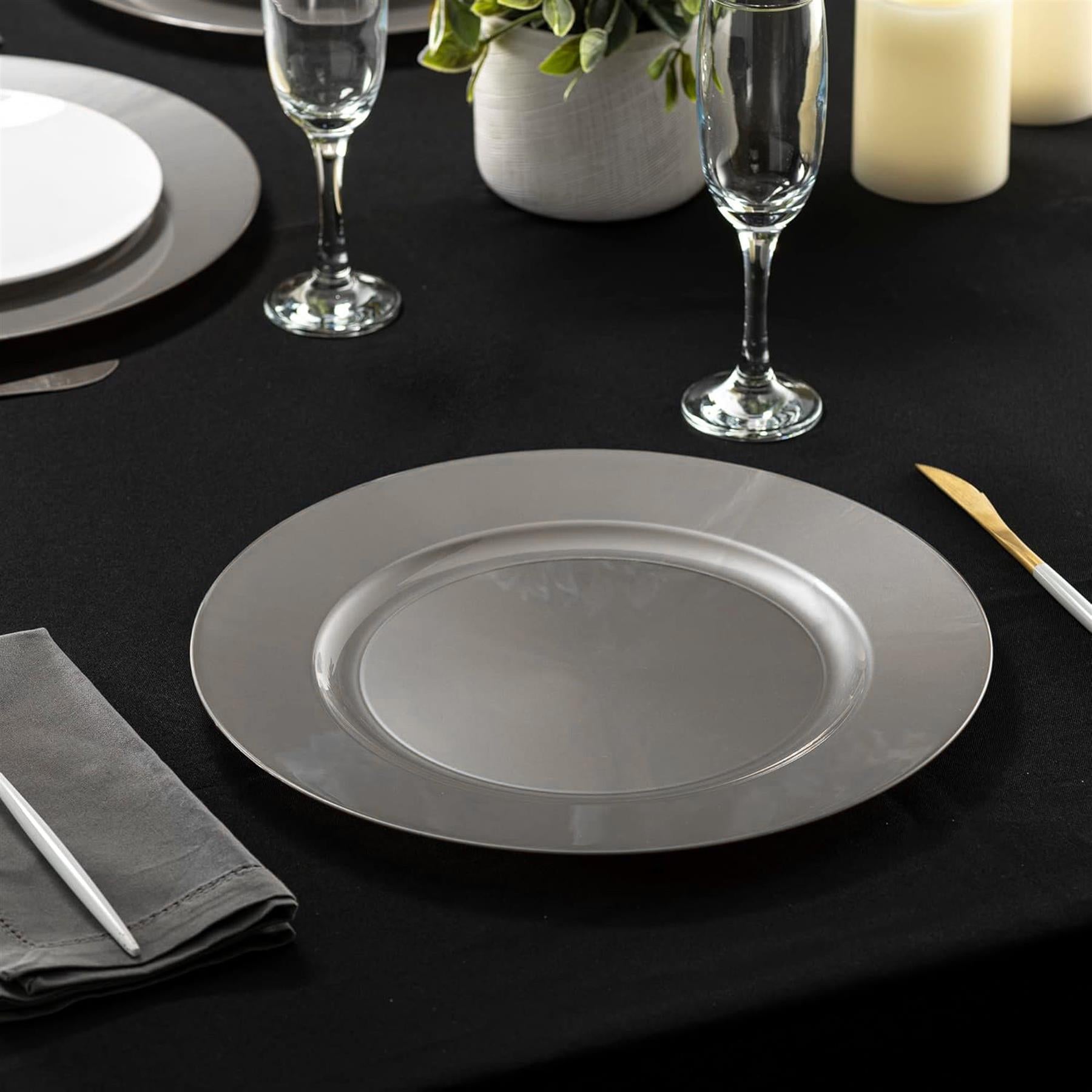 Set of 4 Charger Plates